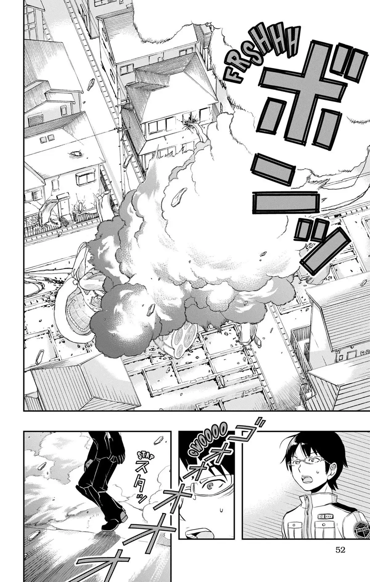 World Trigger Volume 1 page 53