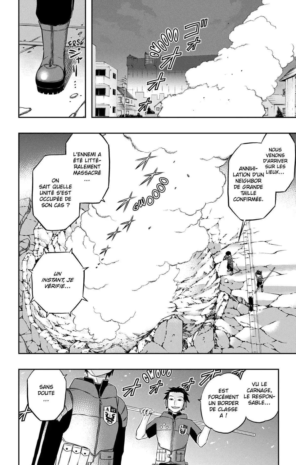 World Trigger Volume 1 page 61