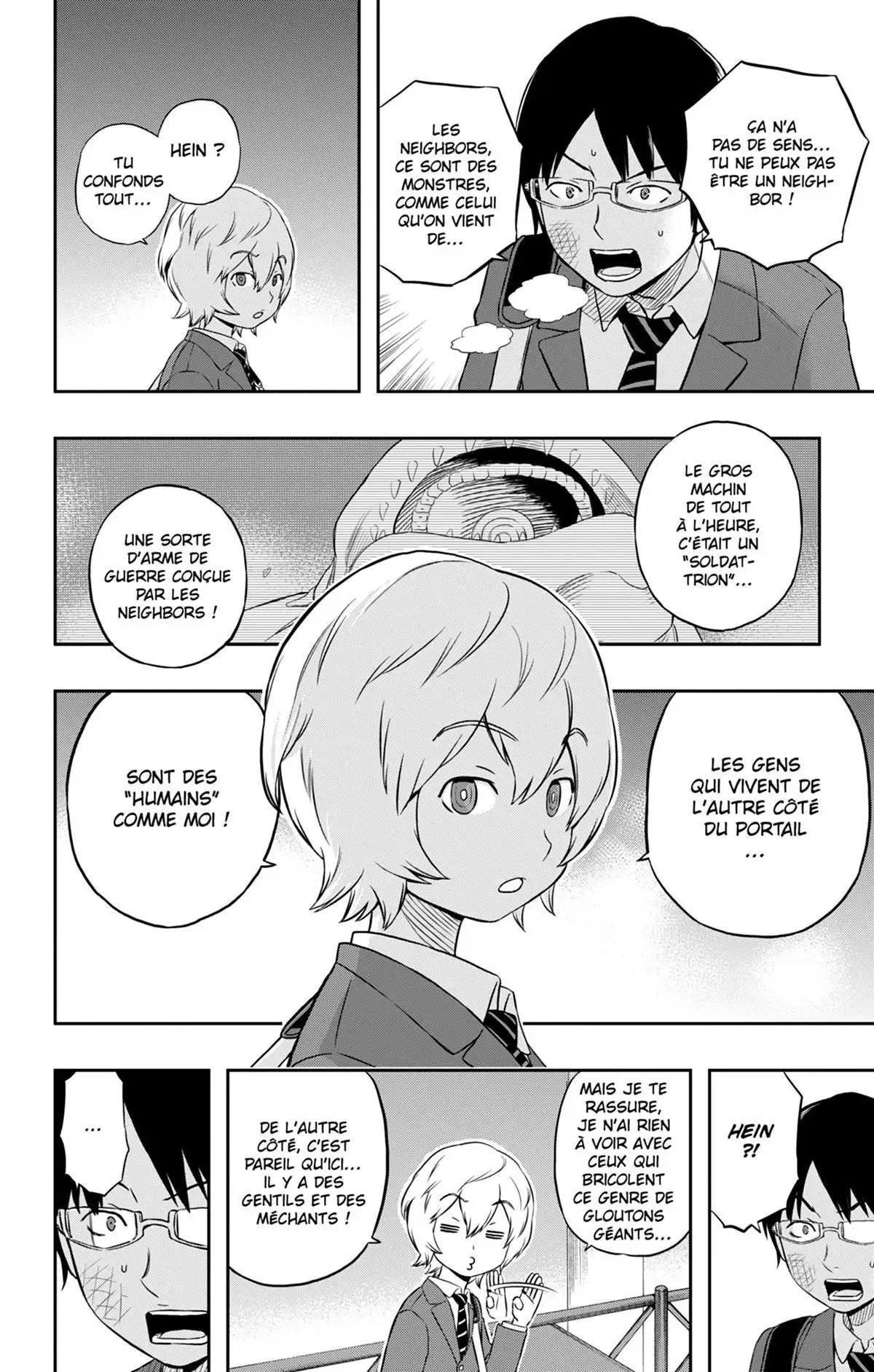 World Trigger Volume 1 page 63
