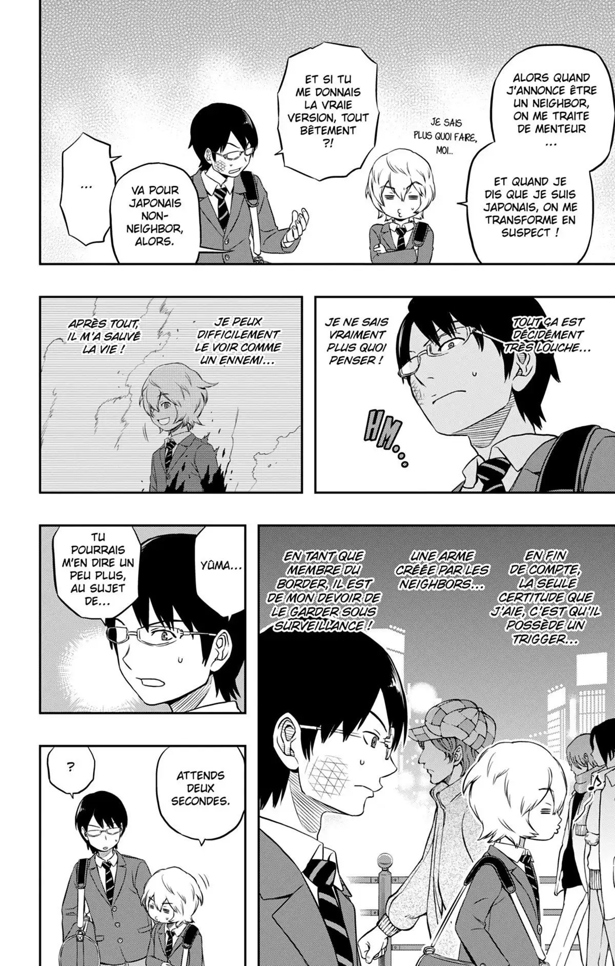 World Trigger Volume 1 page 65
