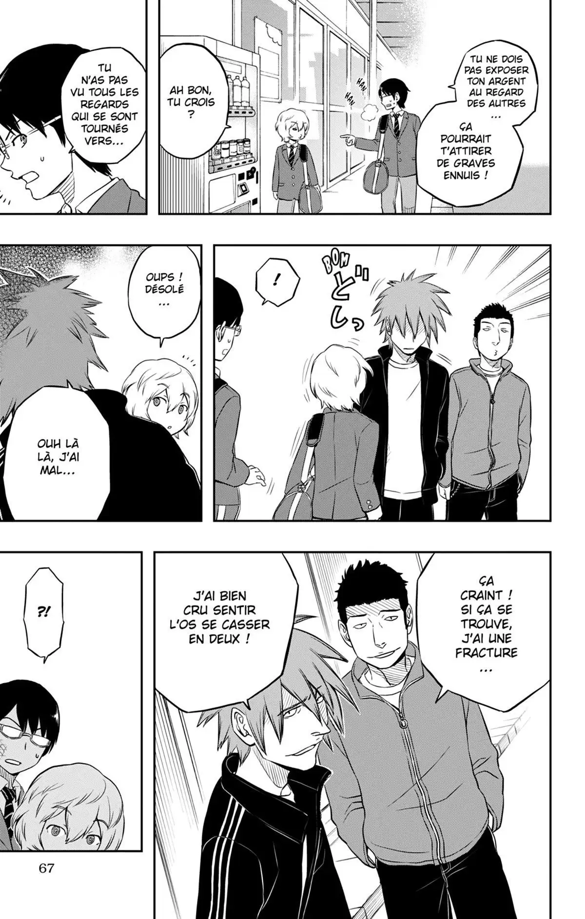 World Trigger Volume 1 page 68