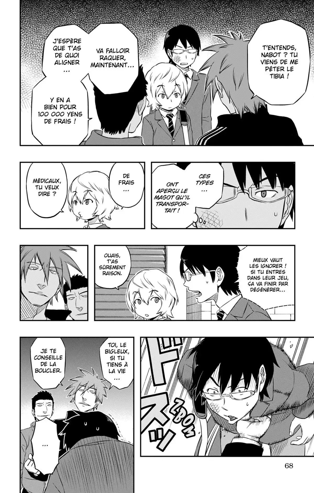 World Trigger Volume 1 page 69