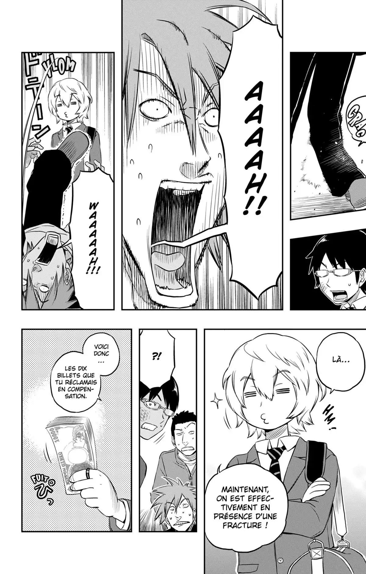 World Trigger Volume 1 page 71