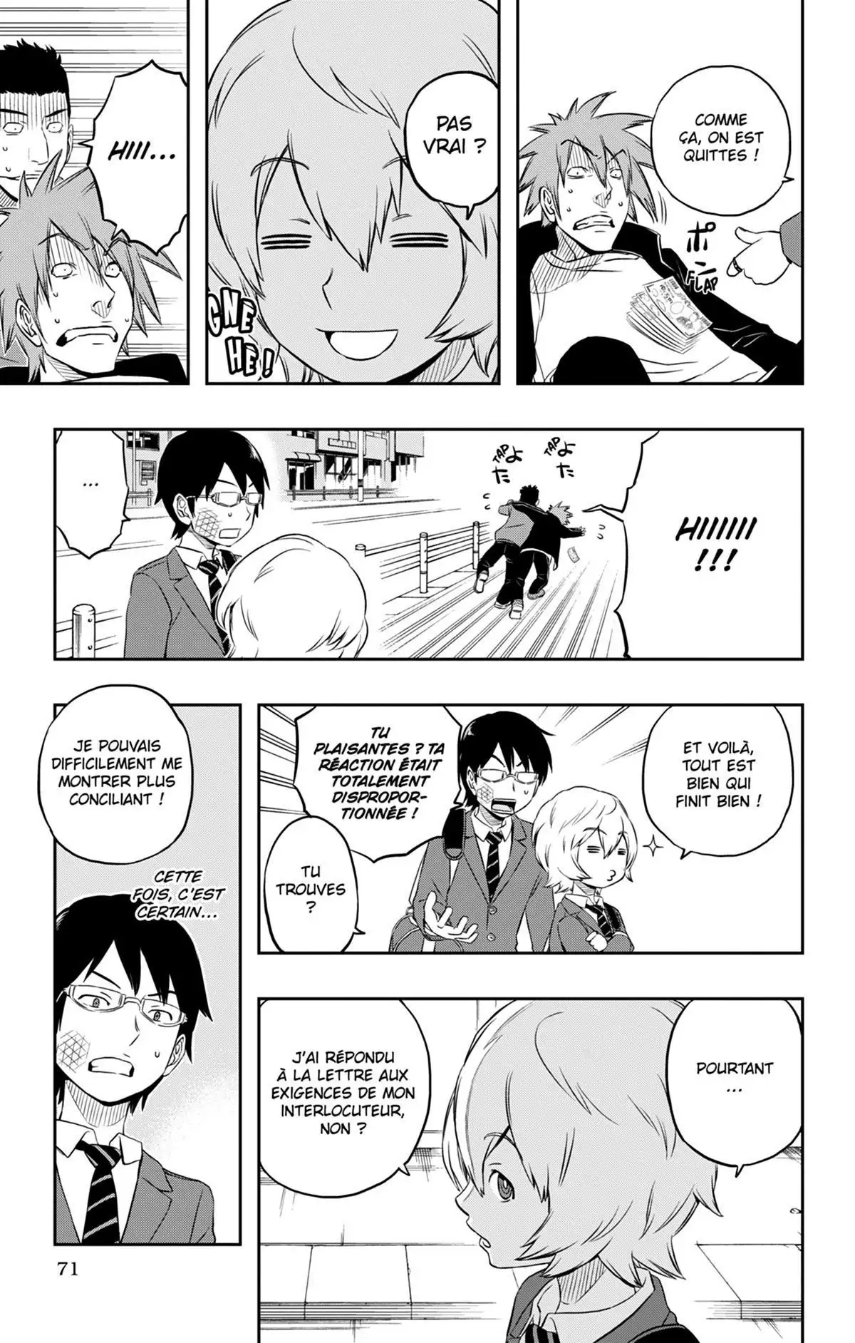 World Trigger Volume 1 page 72