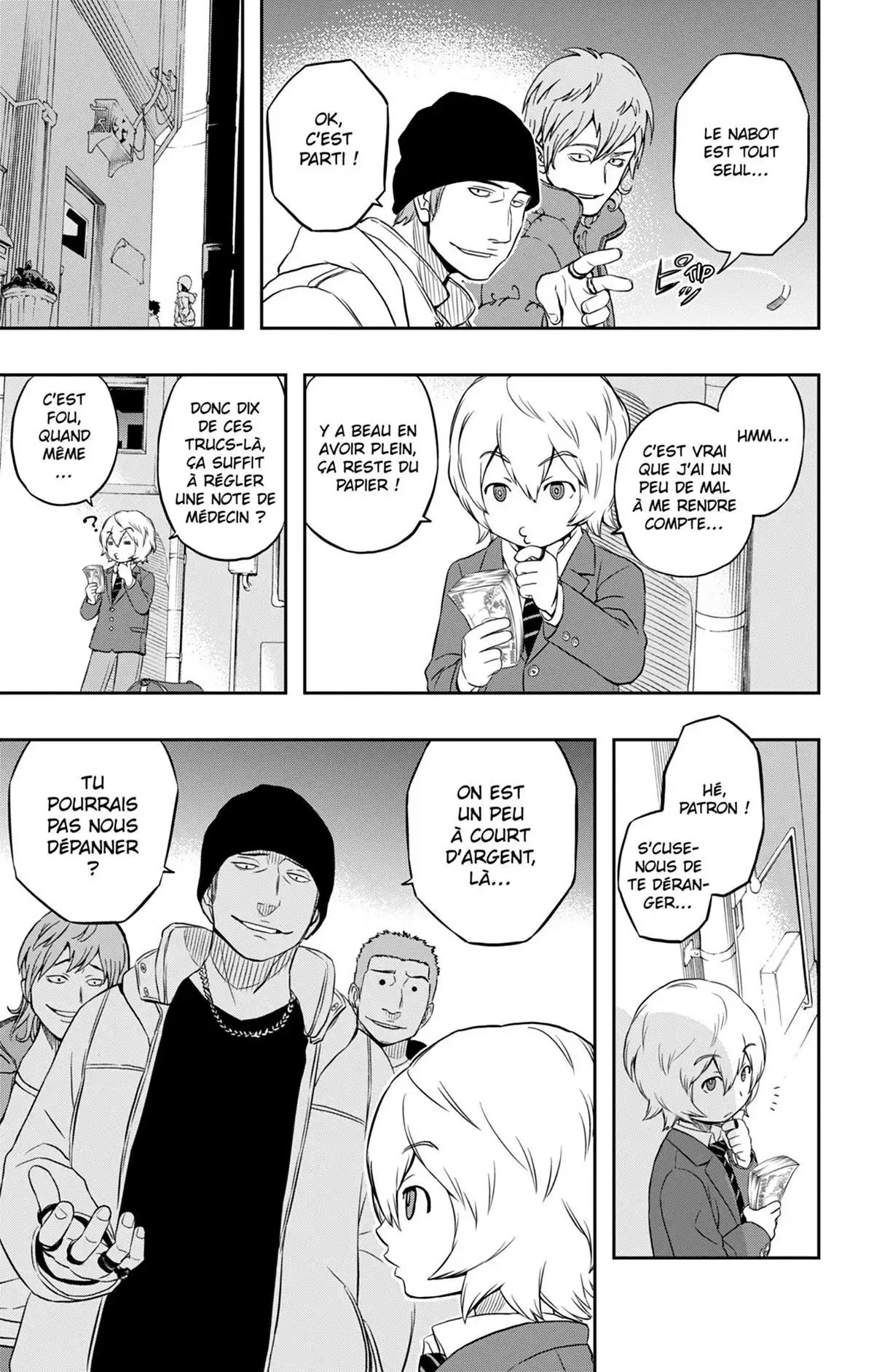 World Trigger Volume 1 page 74