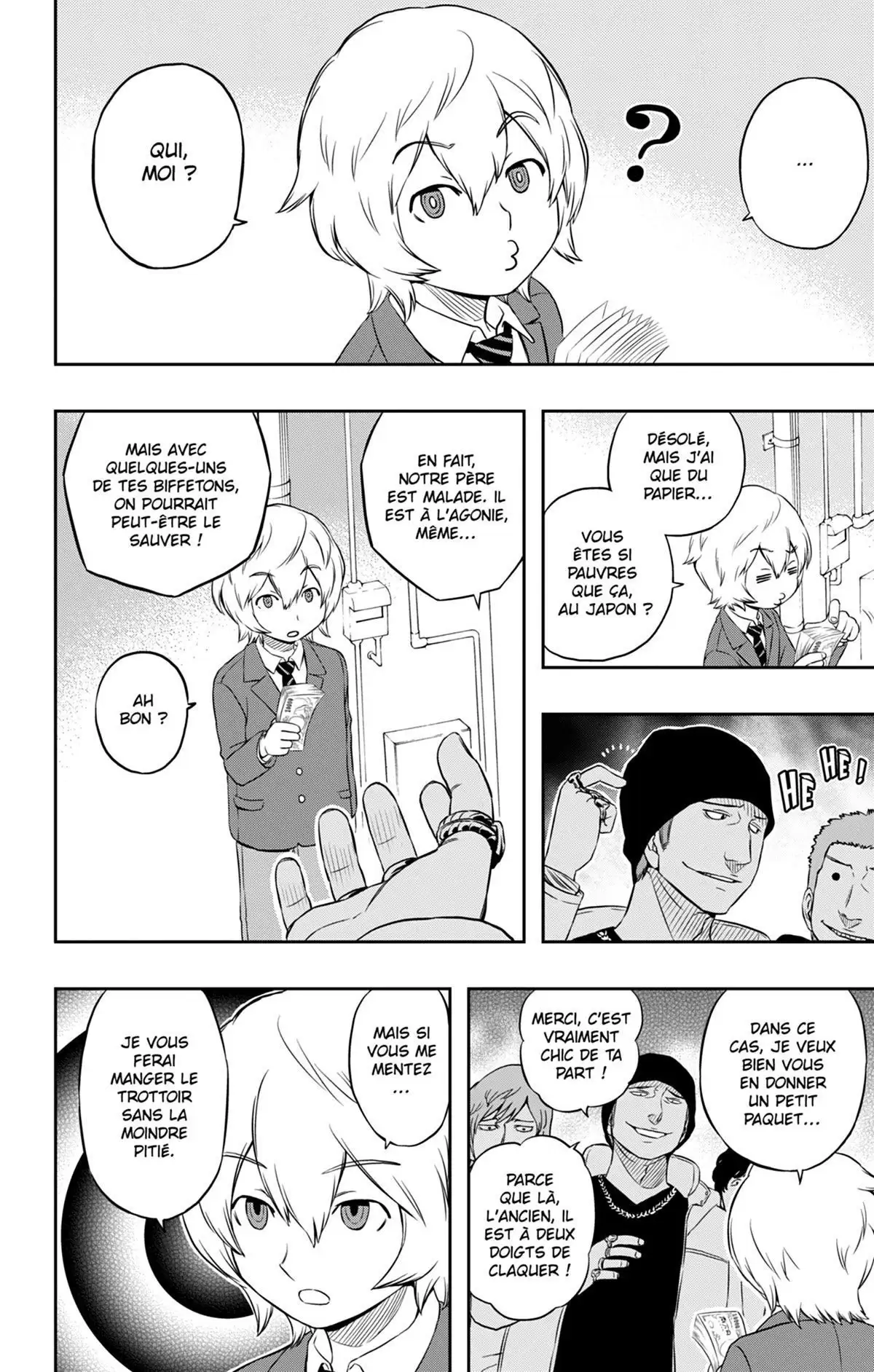 World Trigger Volume 1 page 75