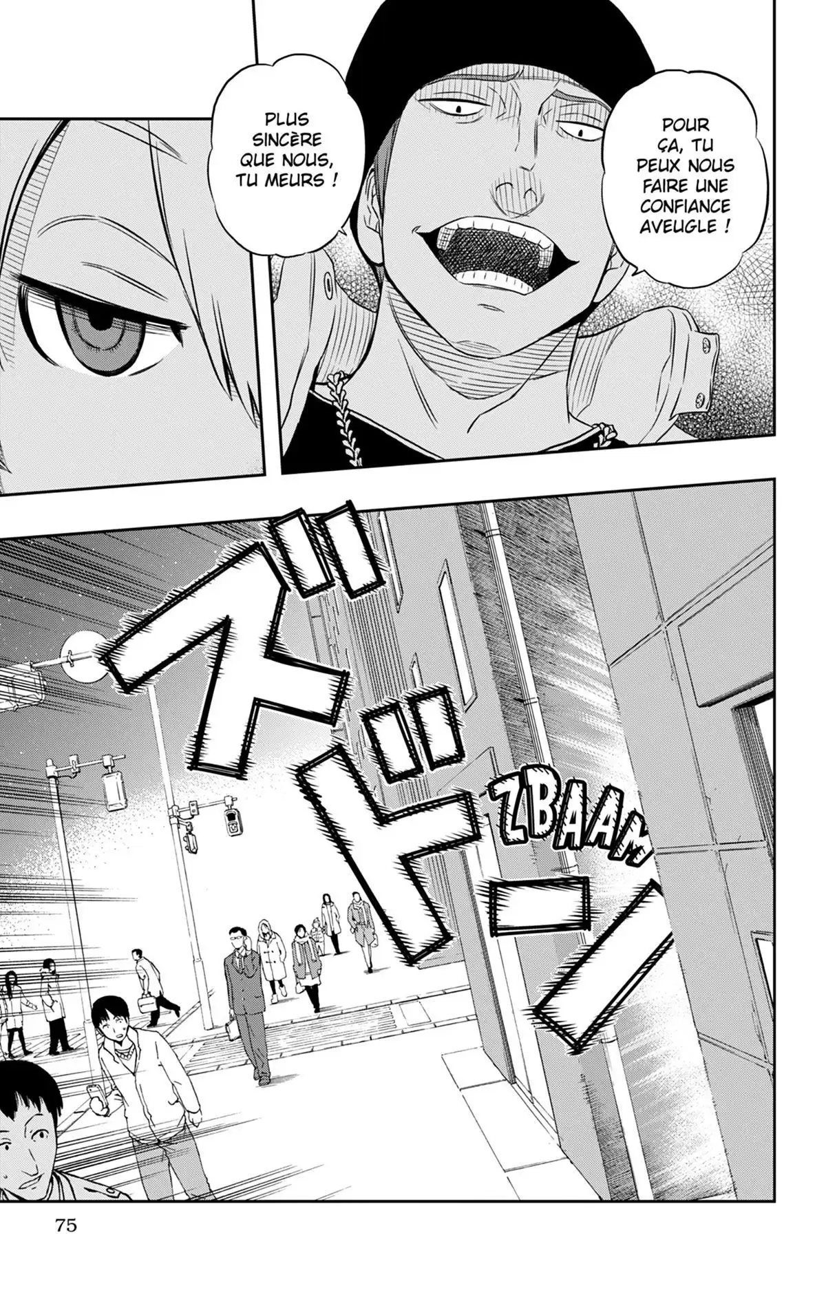 World Trigger Volume 1 page 76