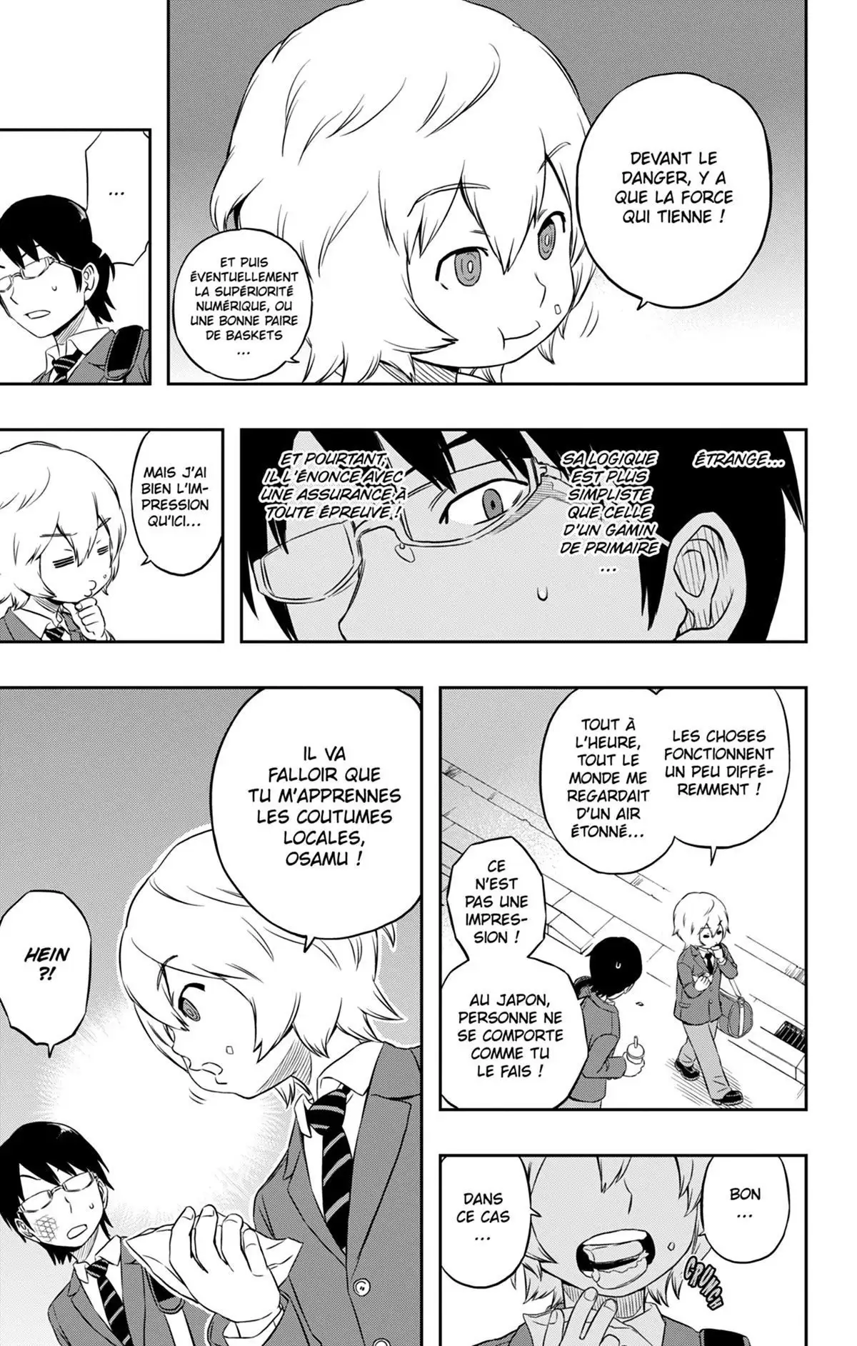 World Trigger Volume 1 page 80