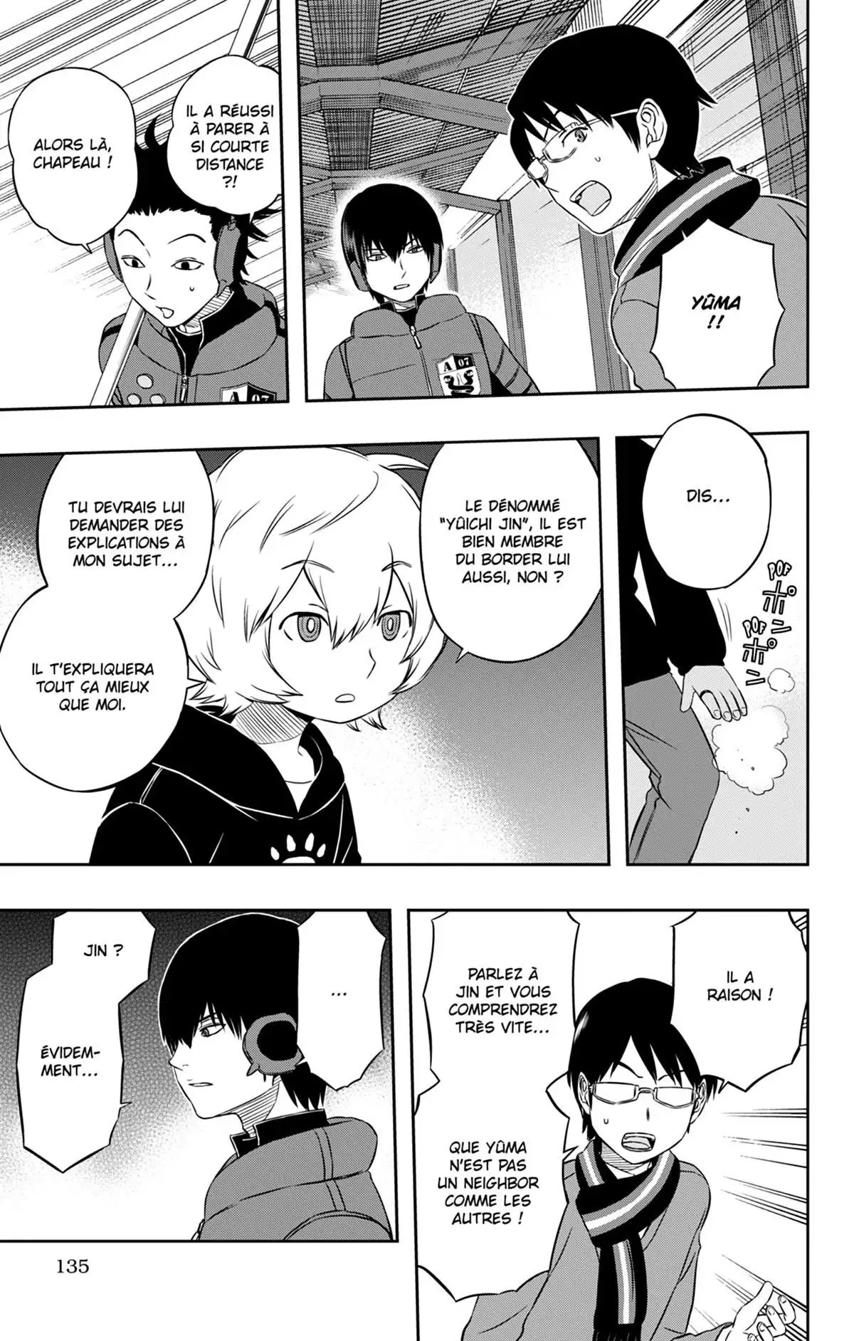 World Trigger Volume 2 page 136