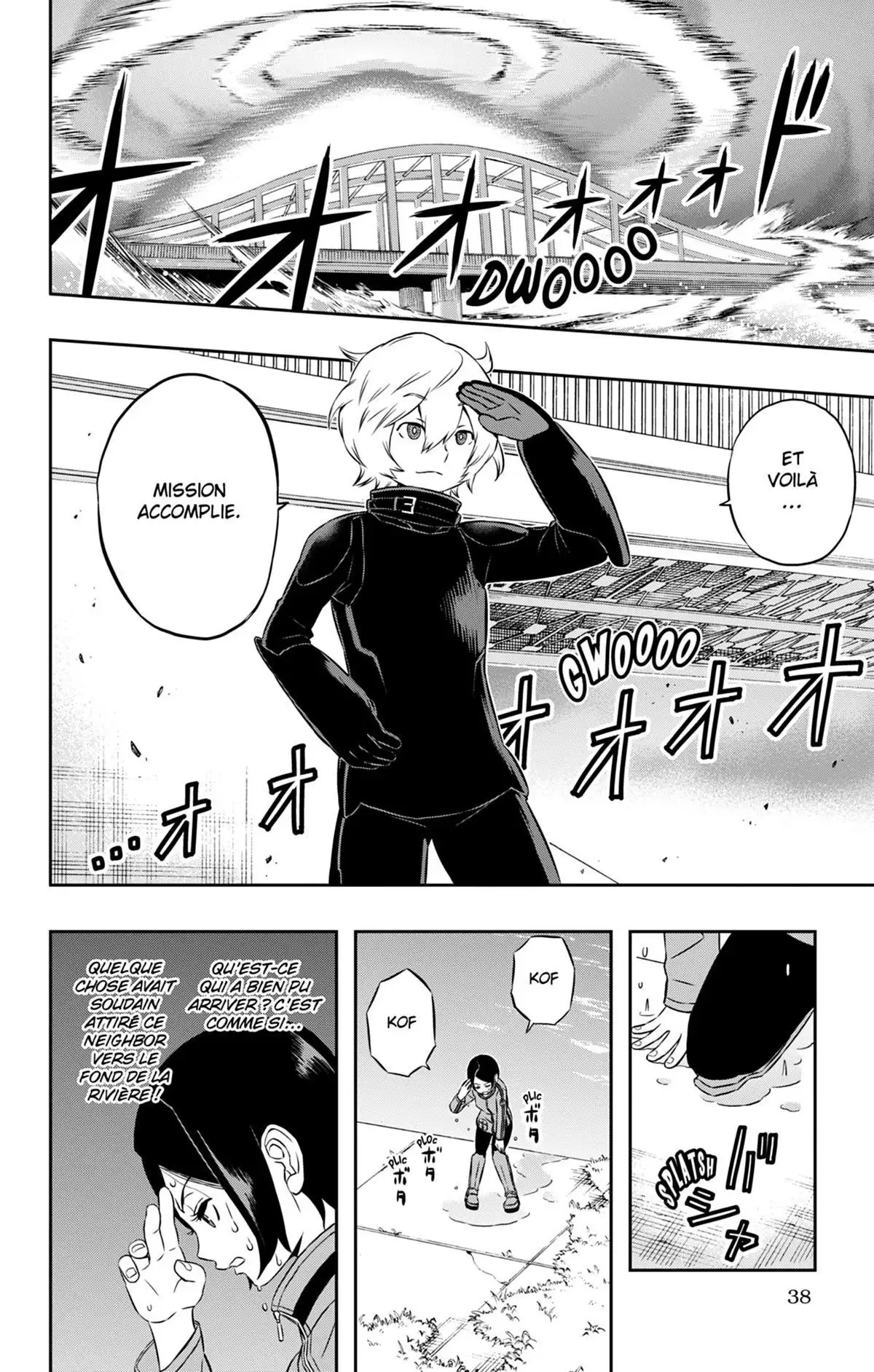 World Trigger Volume 2 page 39