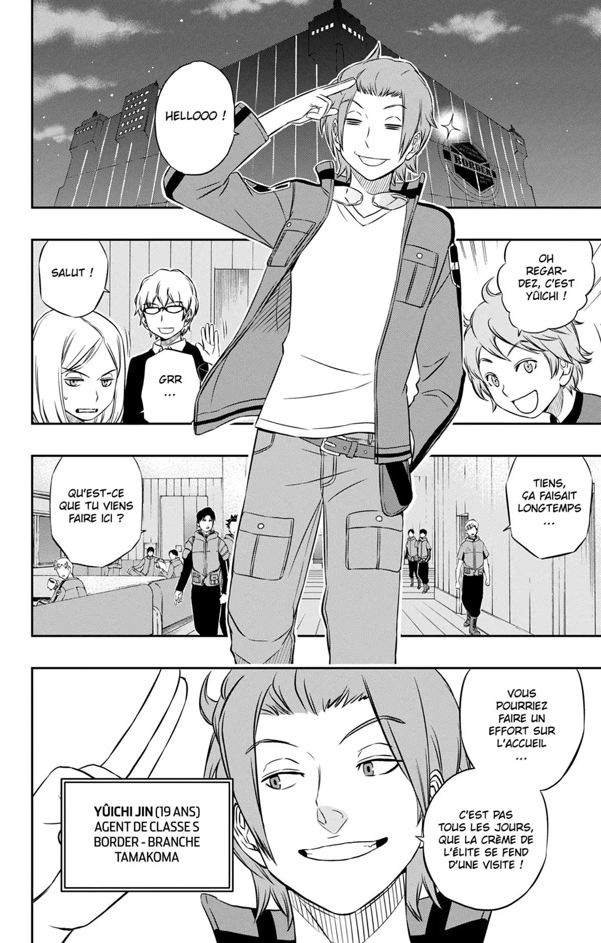 World Trigger Volume 2 page 49