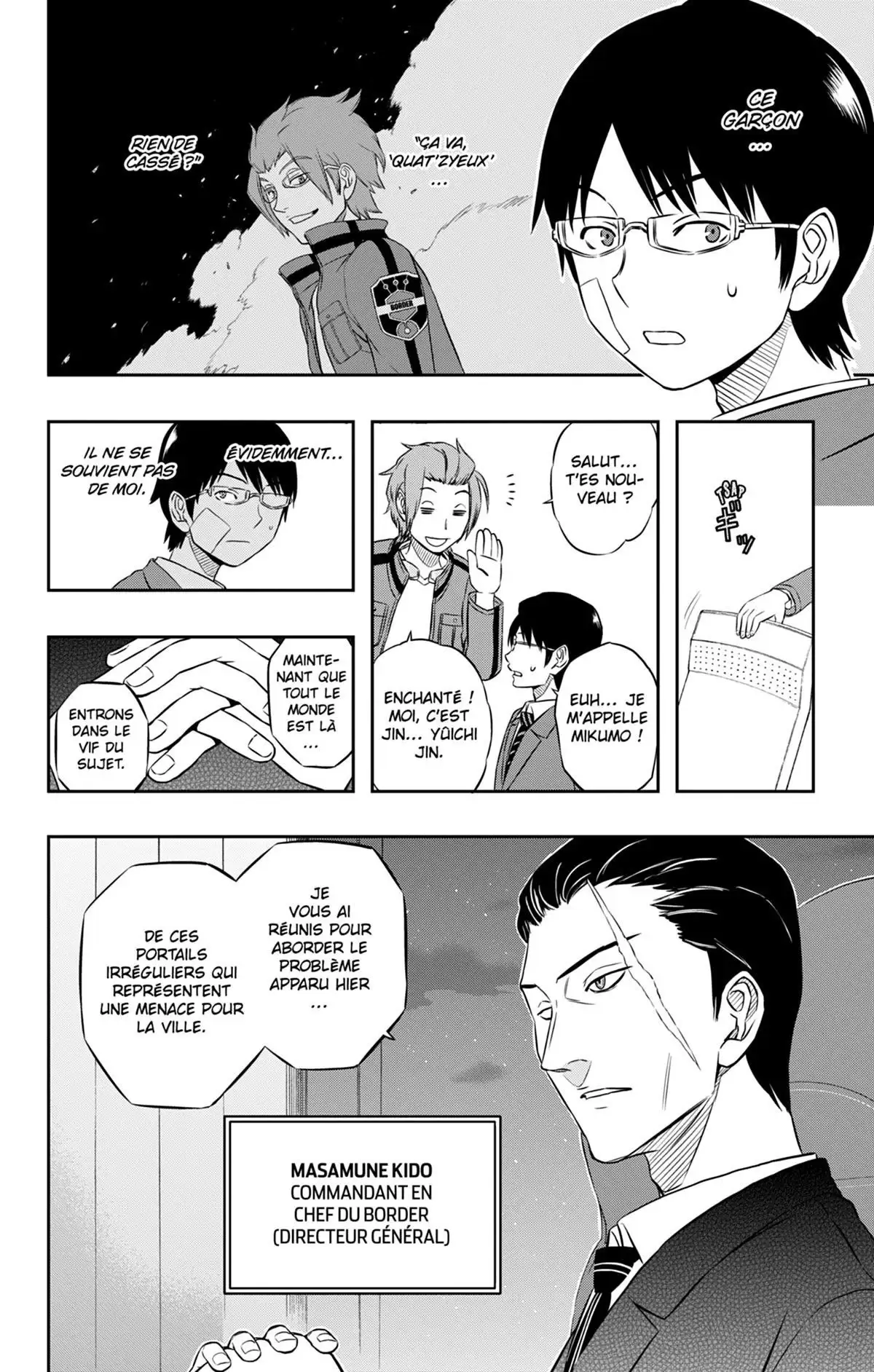 World Trigger Volume 2 page 53