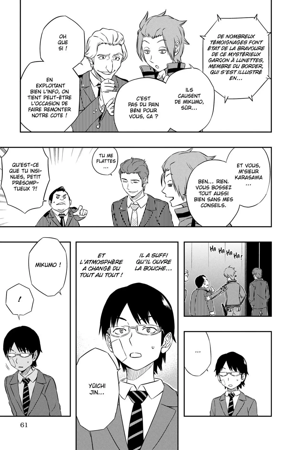 World Trigger Volume 2 page 62