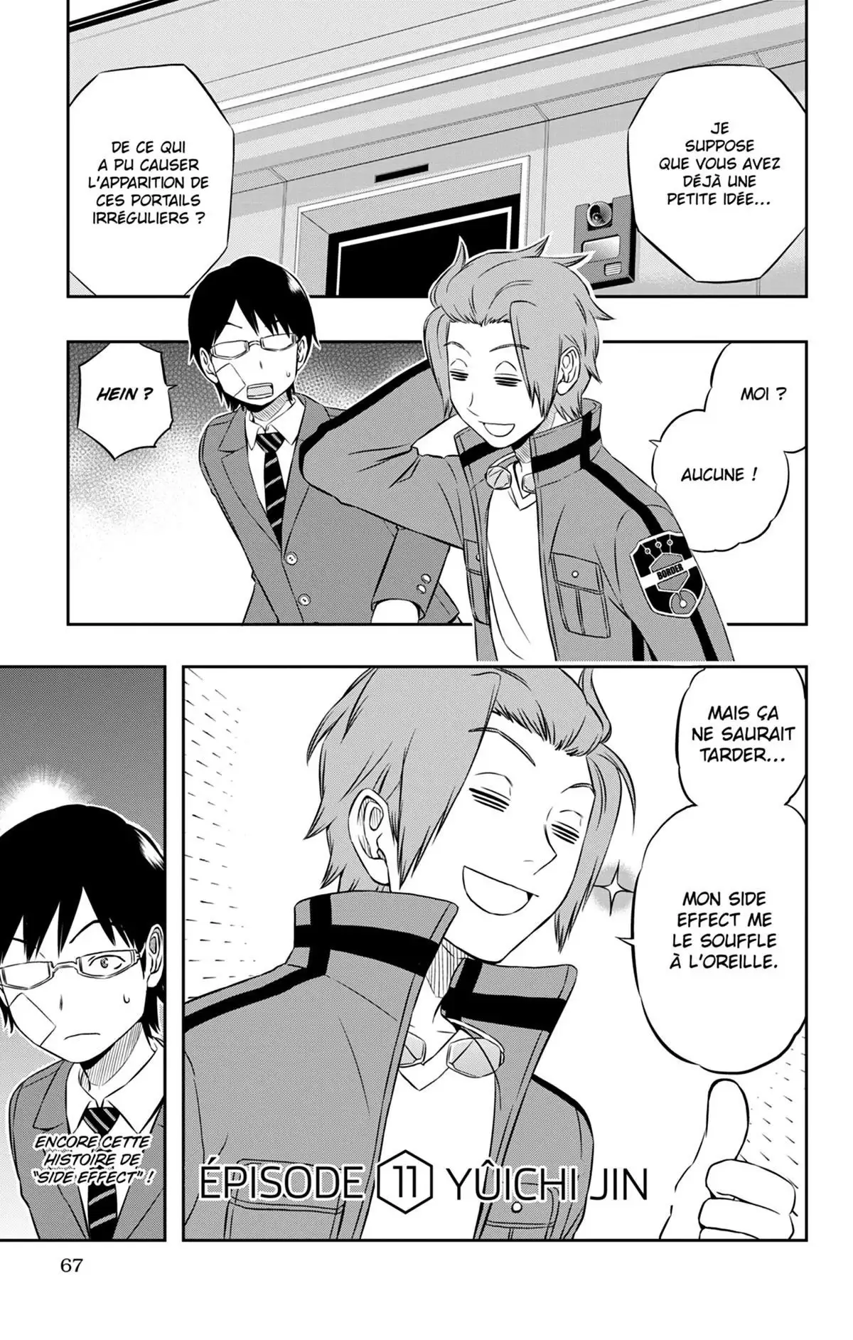 World Trigger Volume 2 page 68