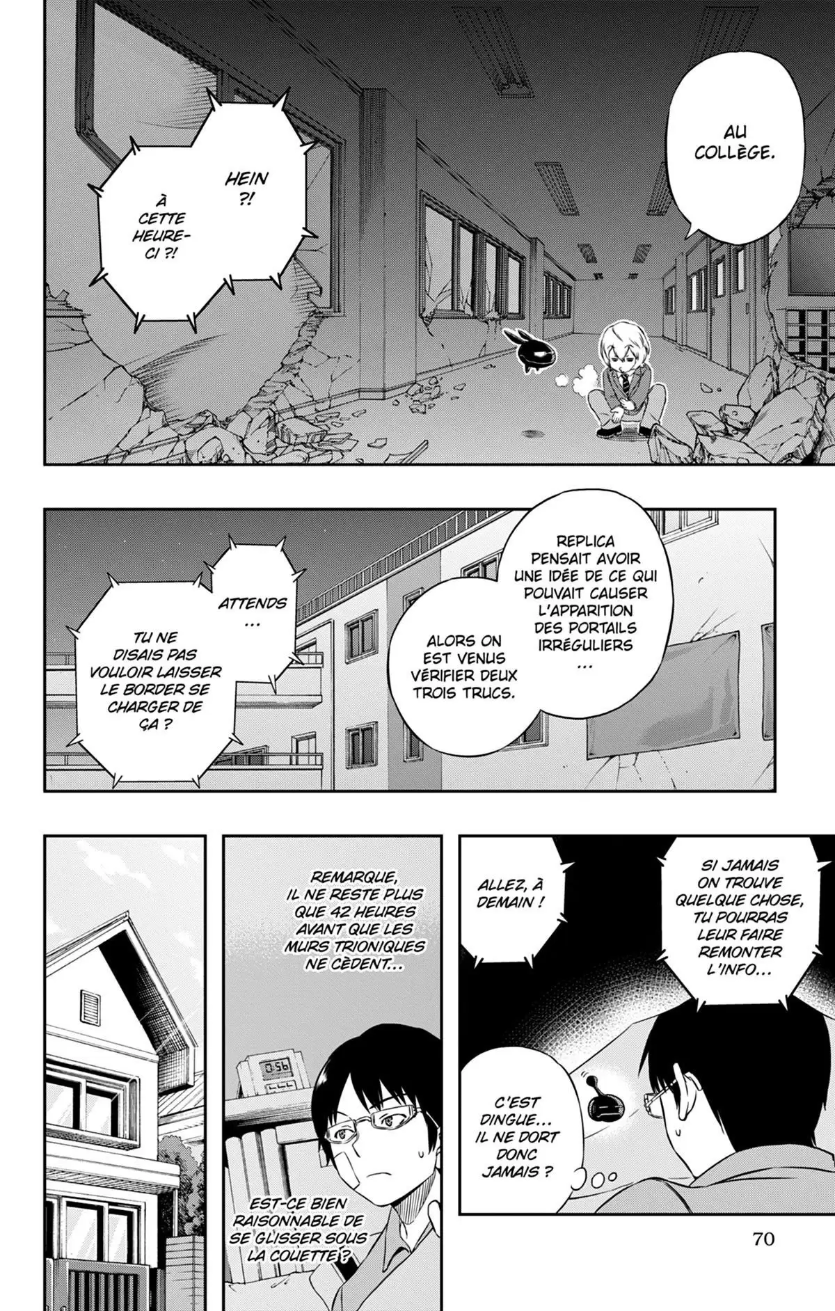 World Trigger Volume 2 page 71