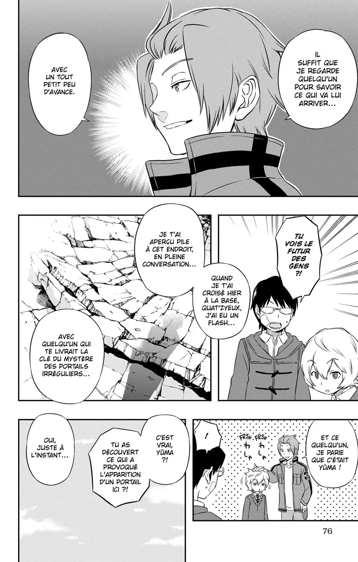 World Trigger Volume 2 page 77
