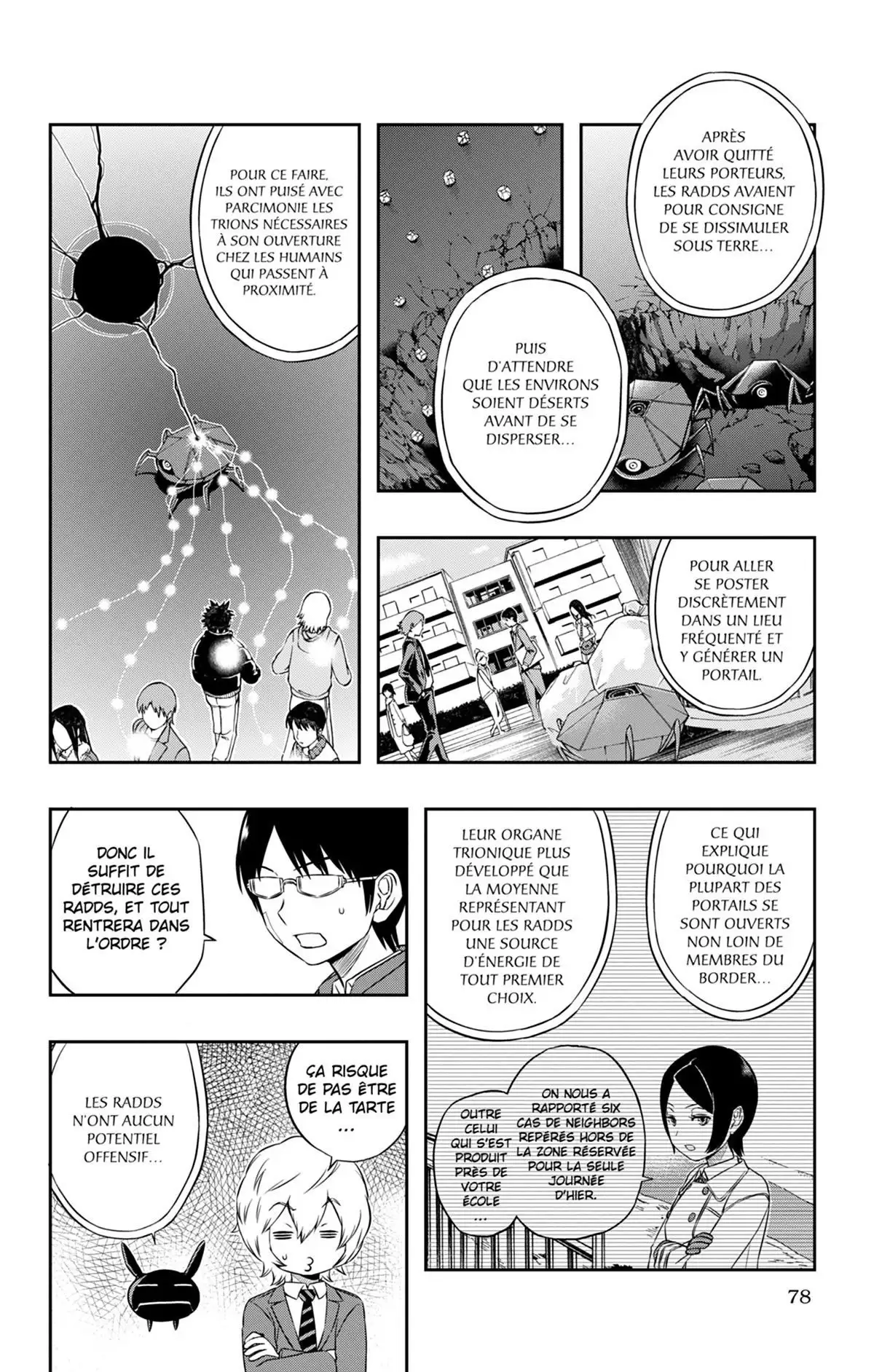 World Trigger Volume 2 page 79