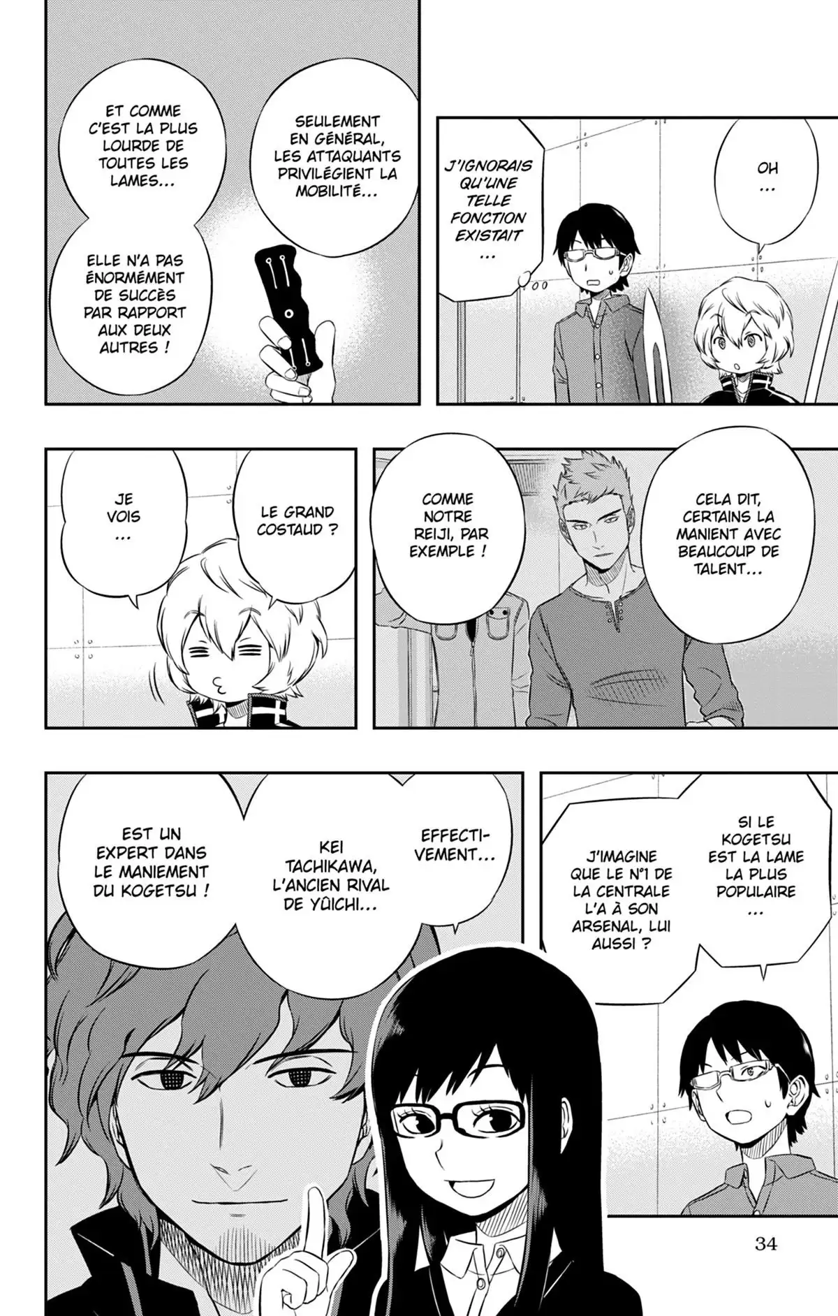 World Trigger Volume 4 page 35