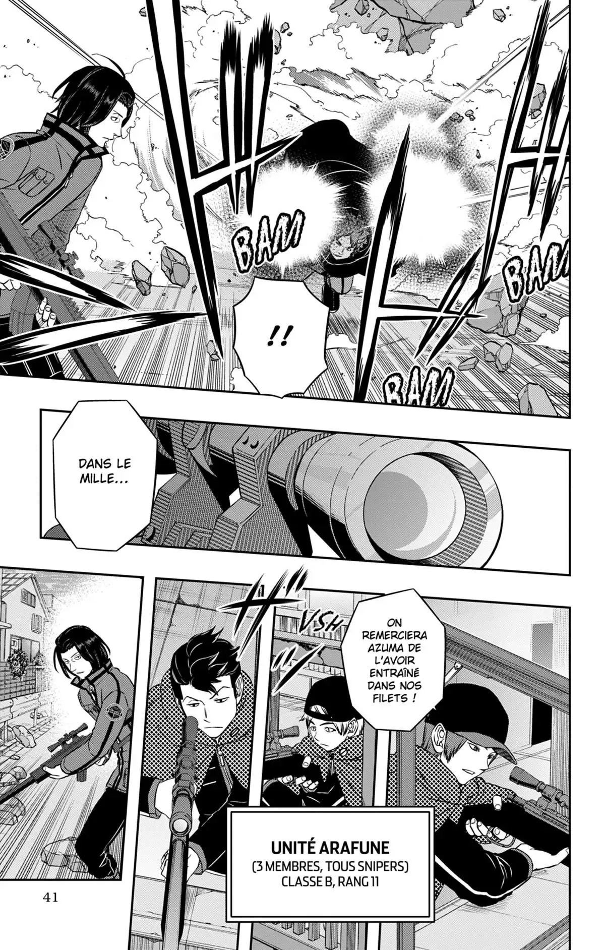 World Trigger Volume 7 page 42