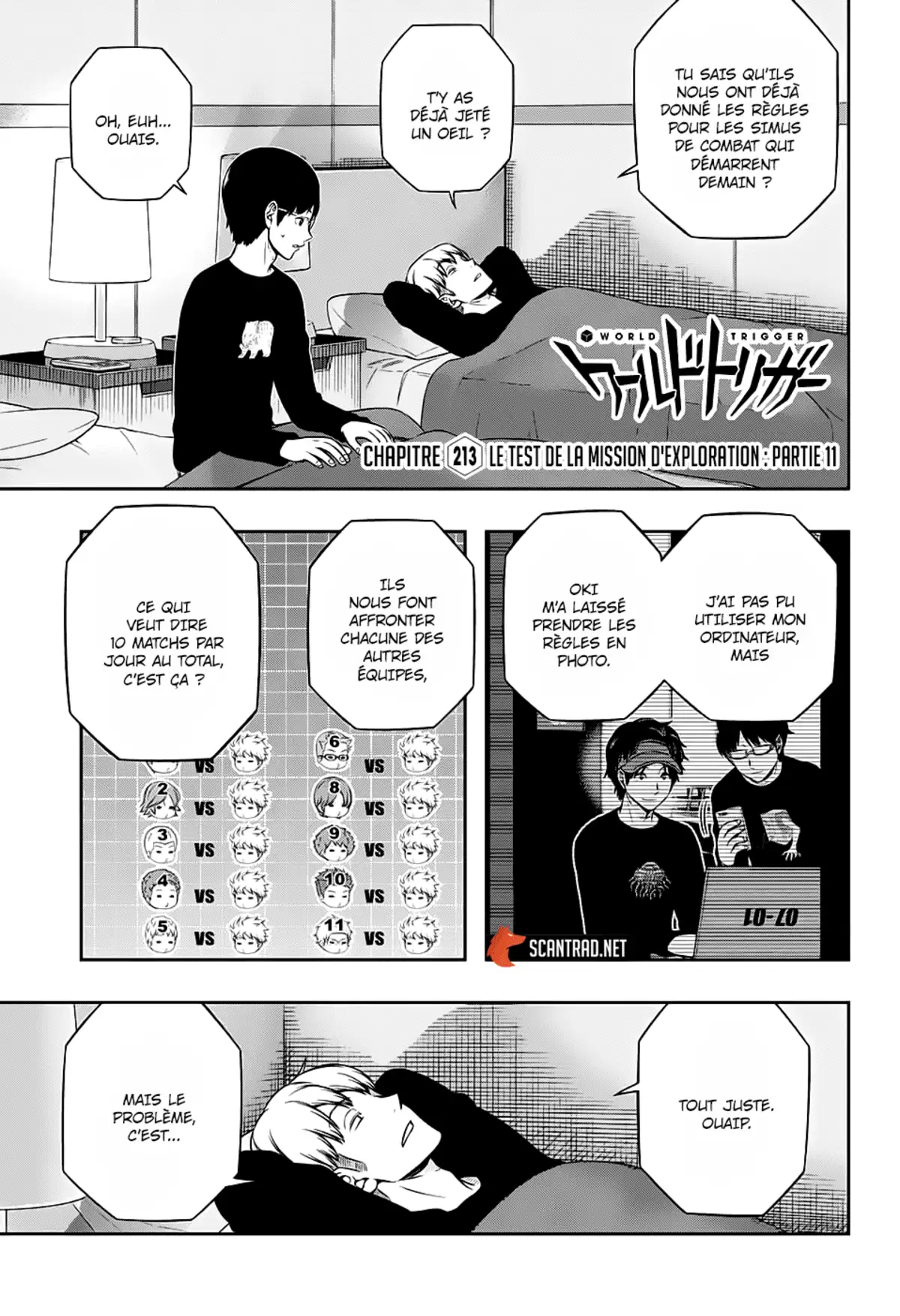 World Trigger Chapitre 213 page 1