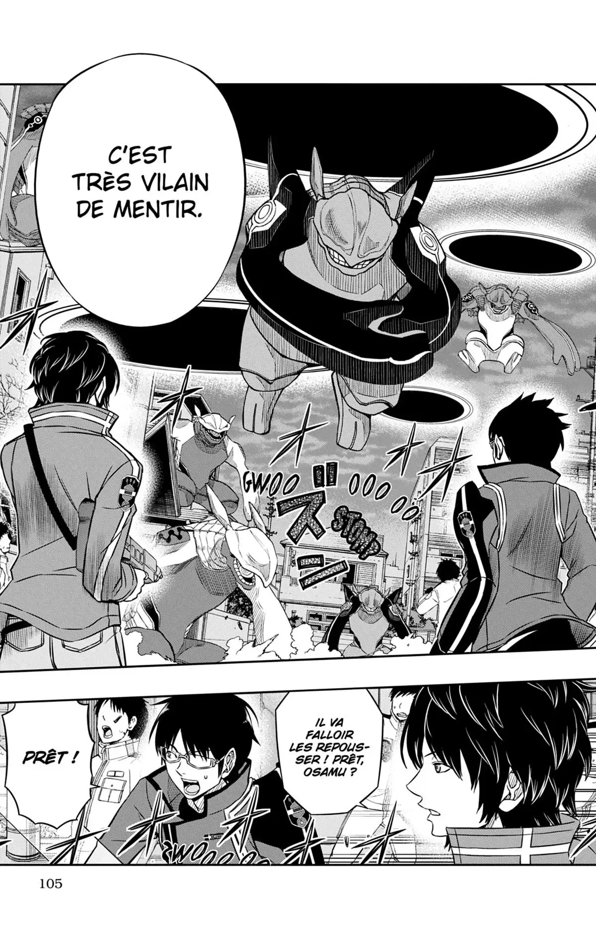 World Trigger Volume 8 page 106