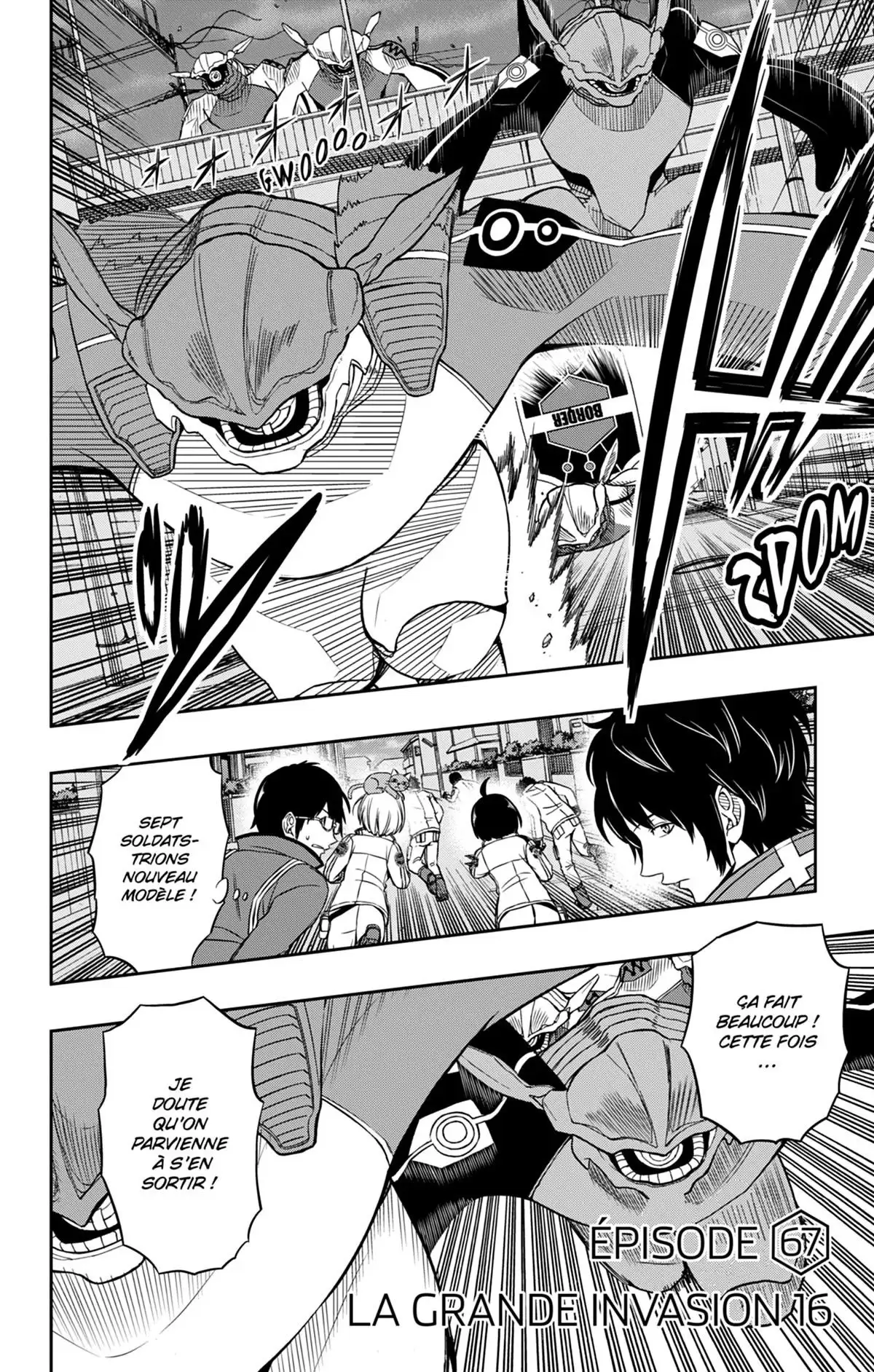 World Trigger Volume 8 page 109