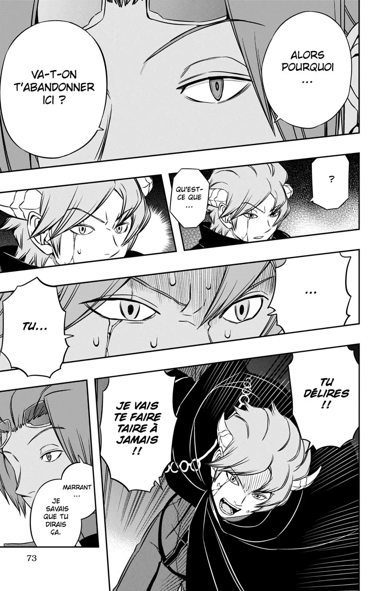 World Trigger Volume 8 page 74