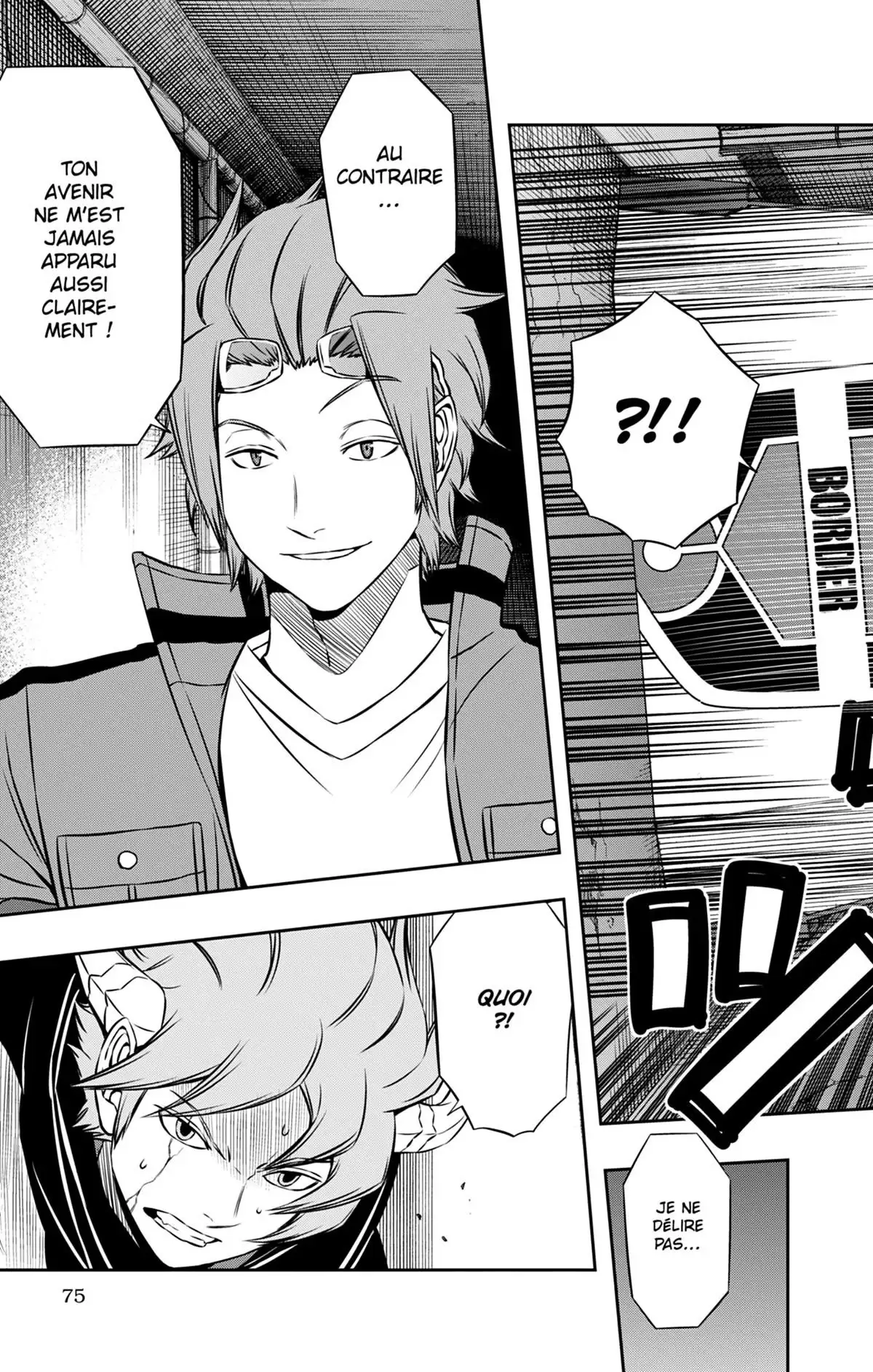 World Trigger Volume 8 page 76