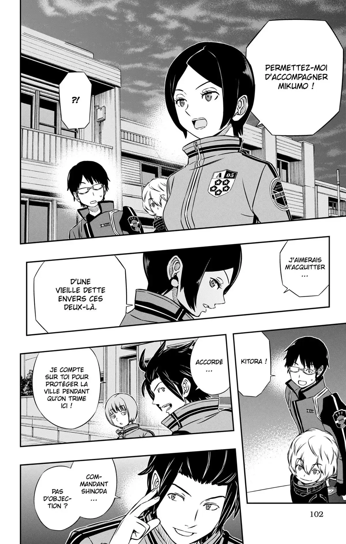 World Trigger Volume 6 page 103