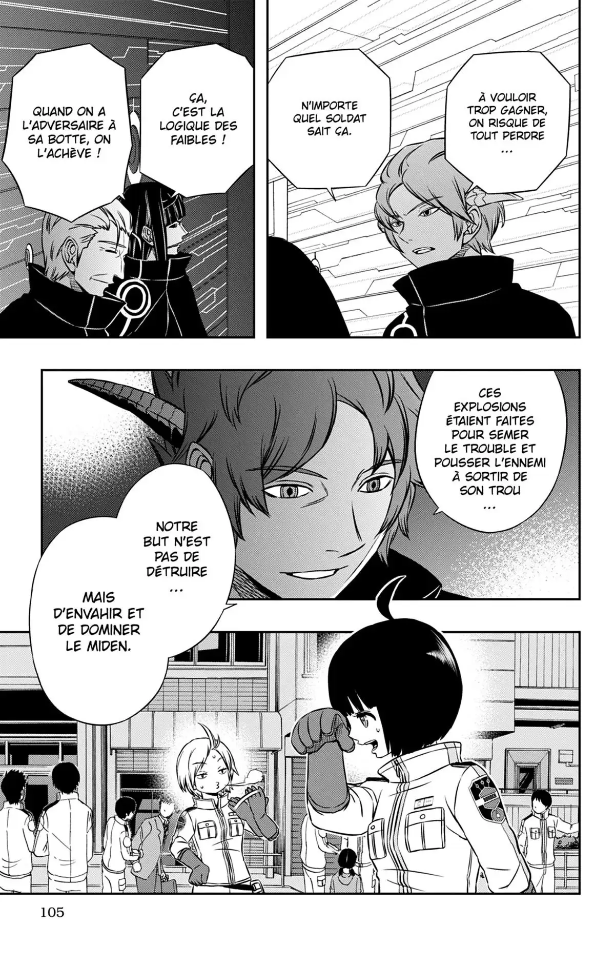 World Trigger Volume 6 page 106