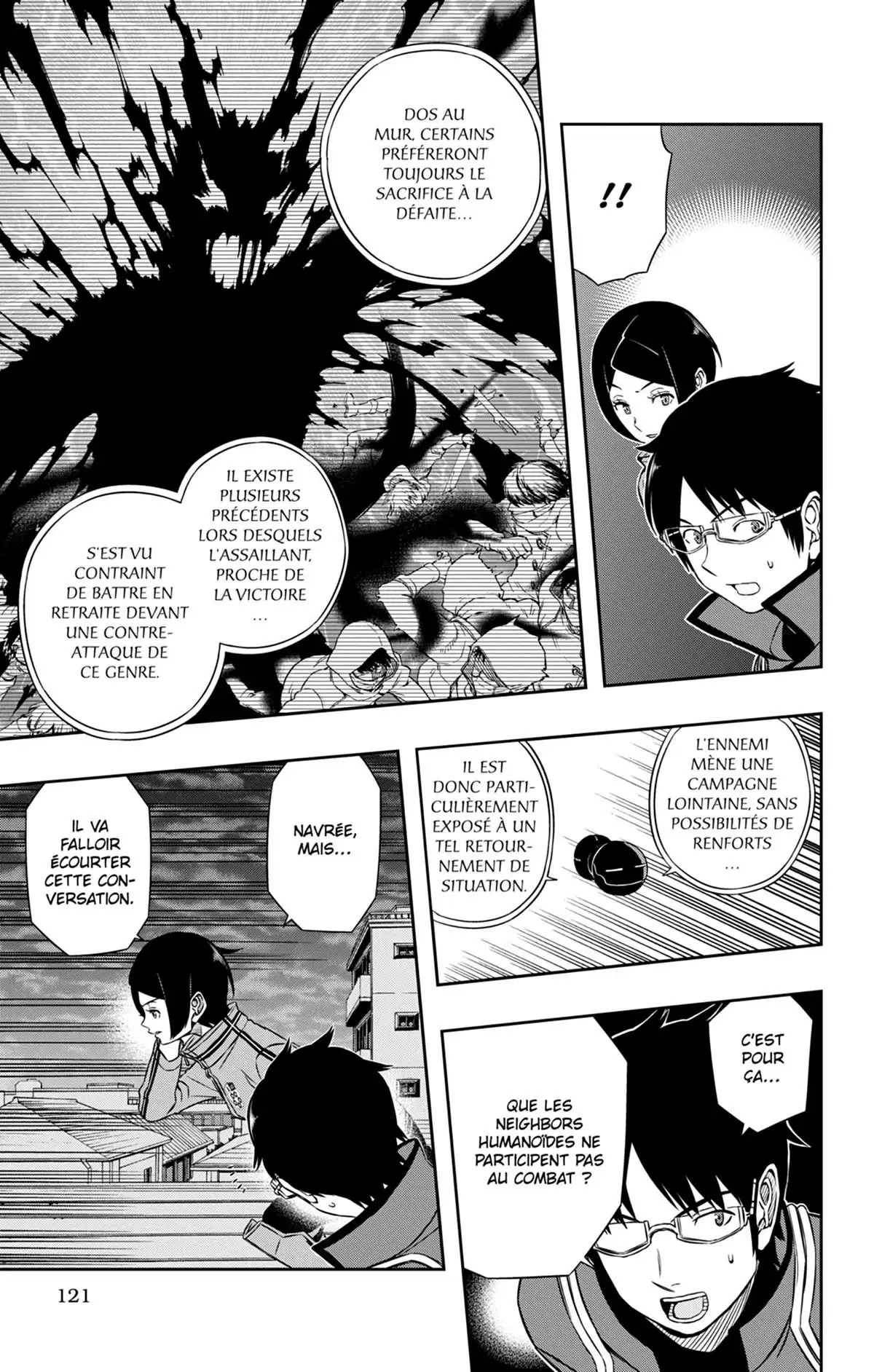 World Trigger Volume 6 page 122