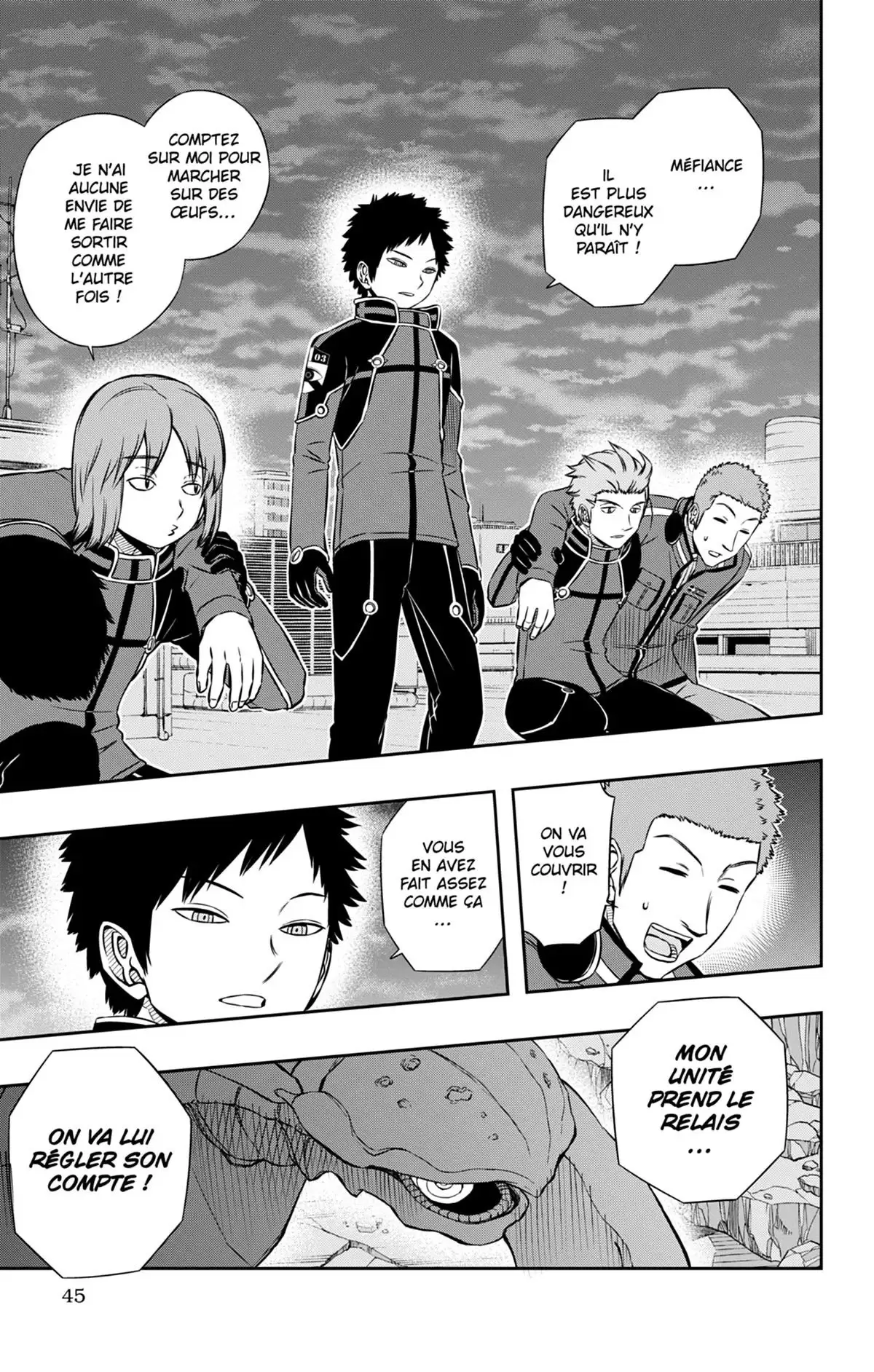 World Trigger Volume 6 page 46