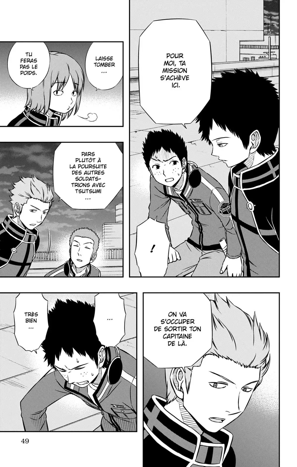 World Trigger Volume 6 page 50