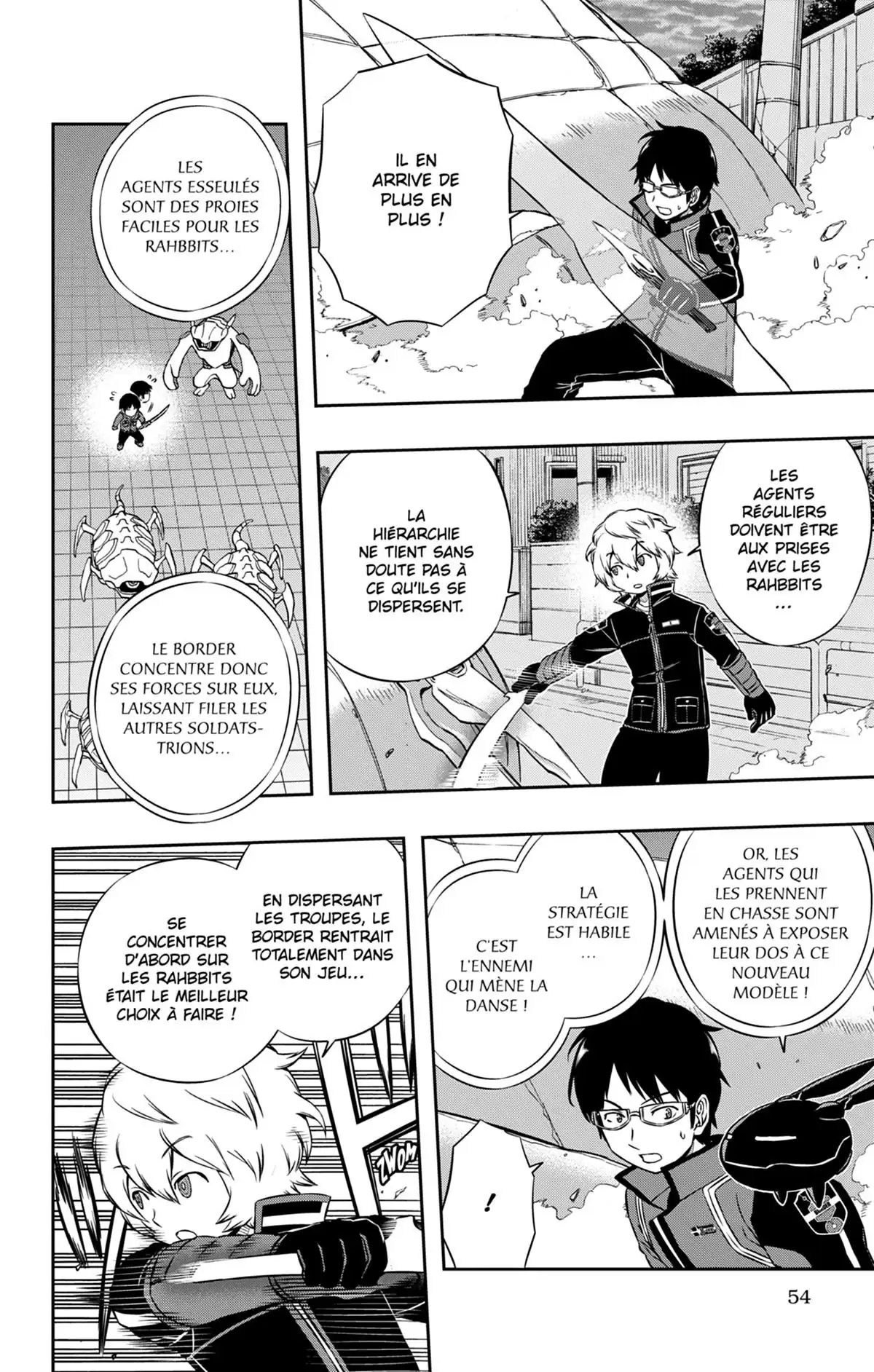 World Trigger Volume 6 page 55