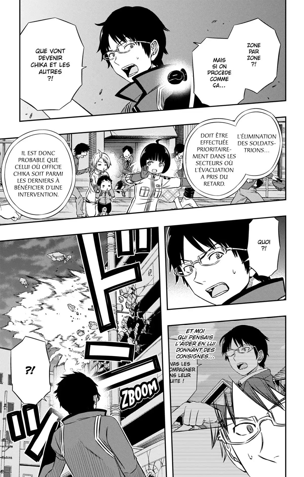 World Trigger Volume 6 page 74