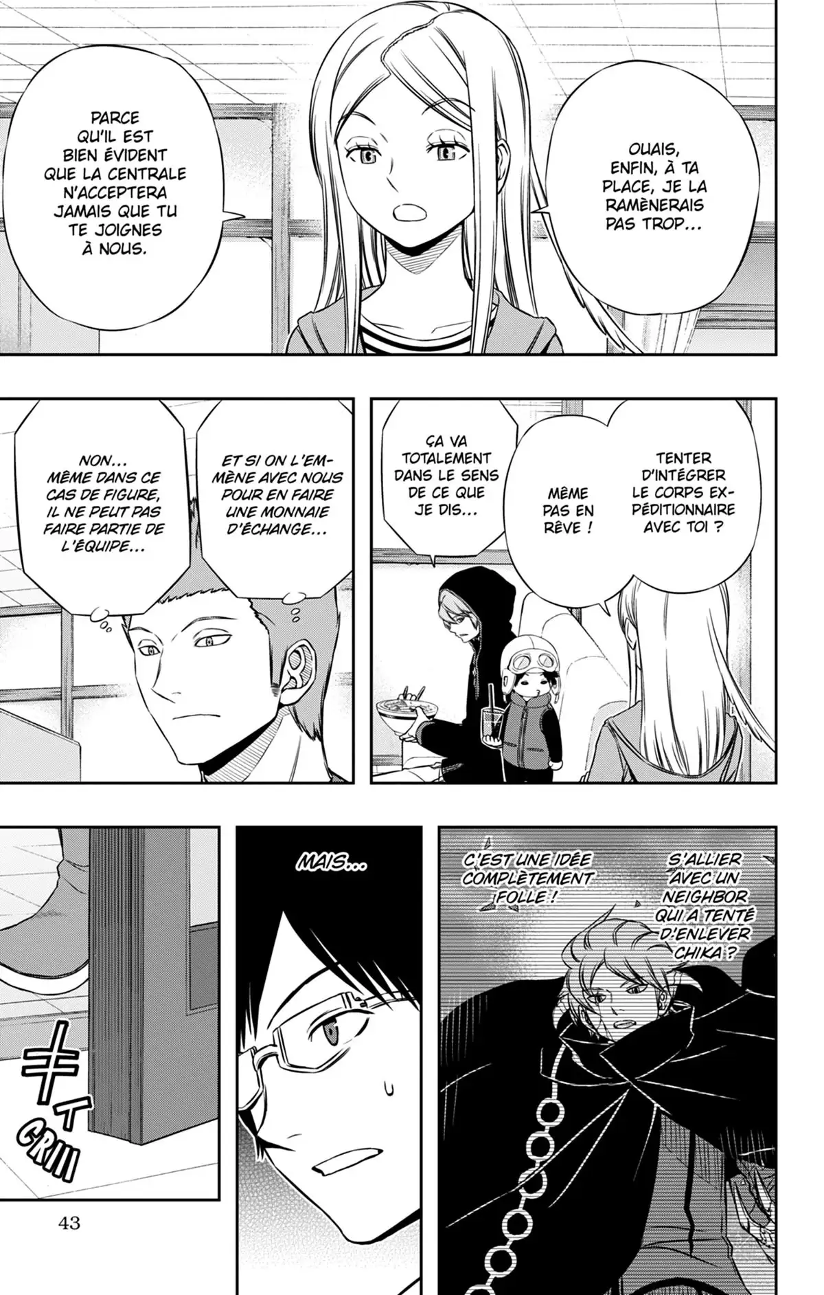 World Trigger Volume 14 page 45