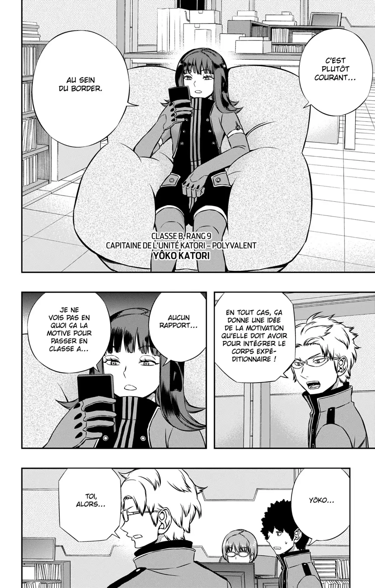 World Trigger Volume 16 page 76