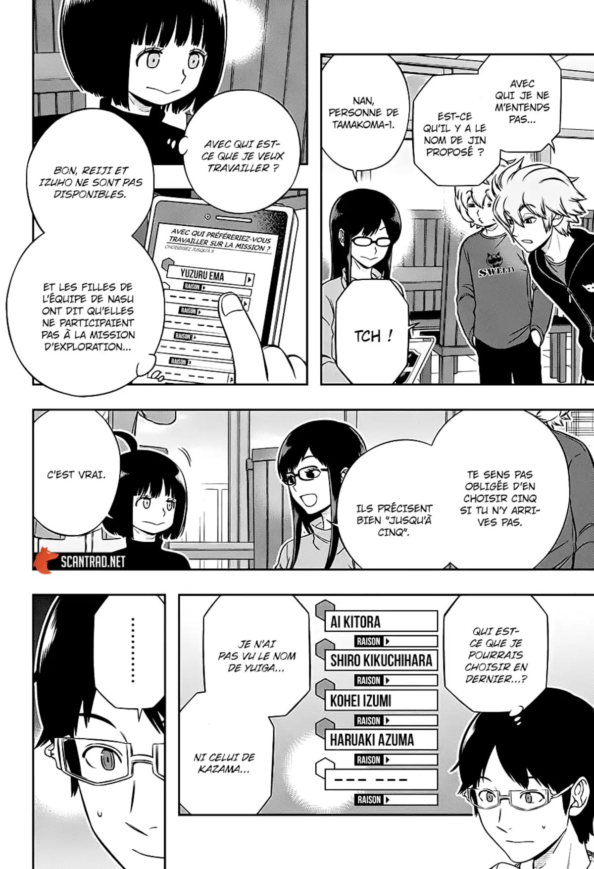 World Trigger Chapitre 203 page 8