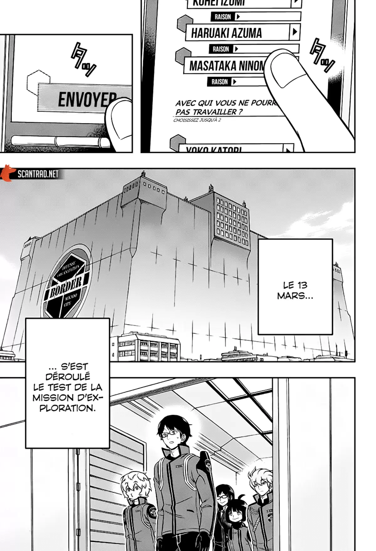 World Trigger Chapitre 203 page 9