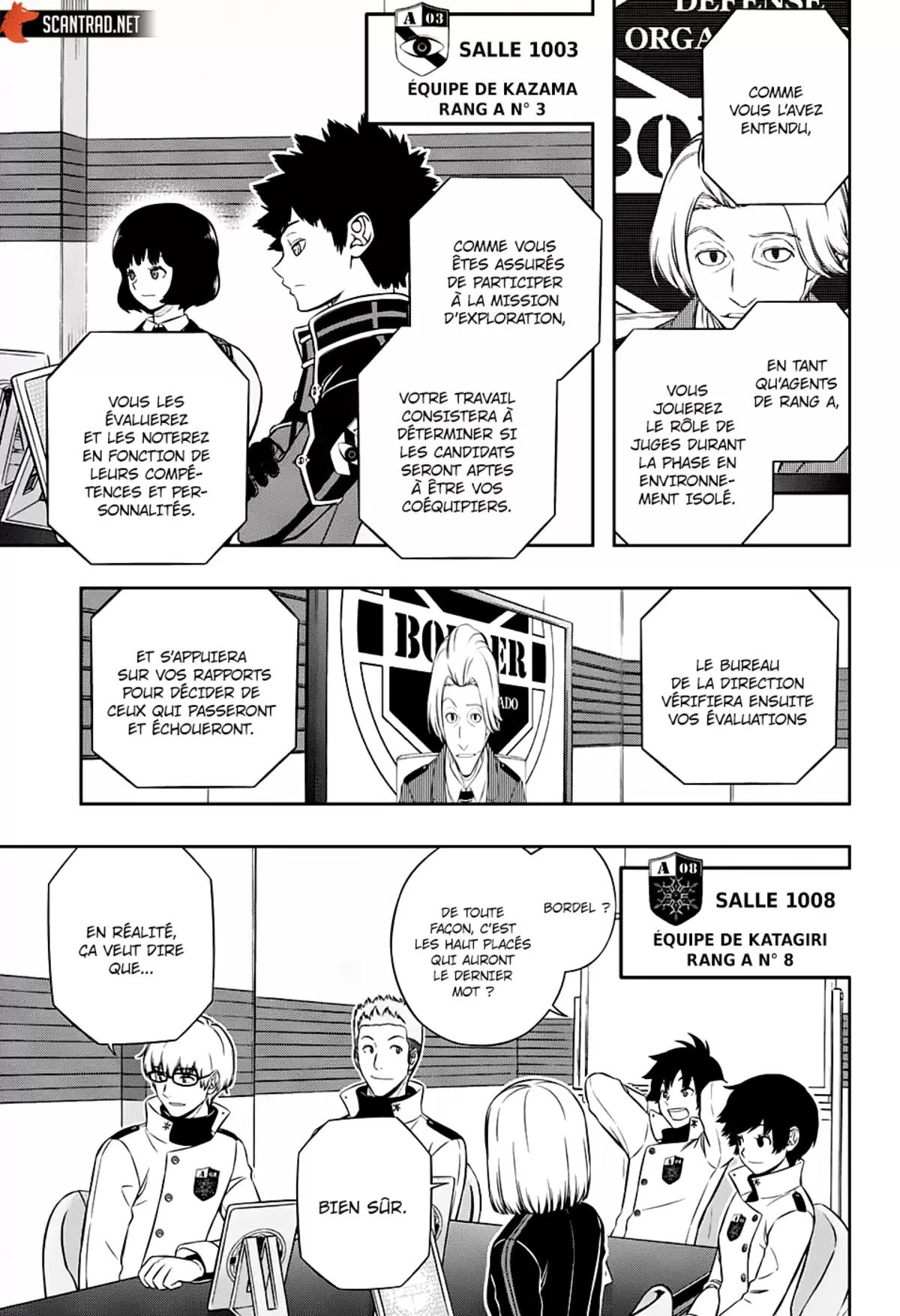 World Trigger Chapitre 206 page 5