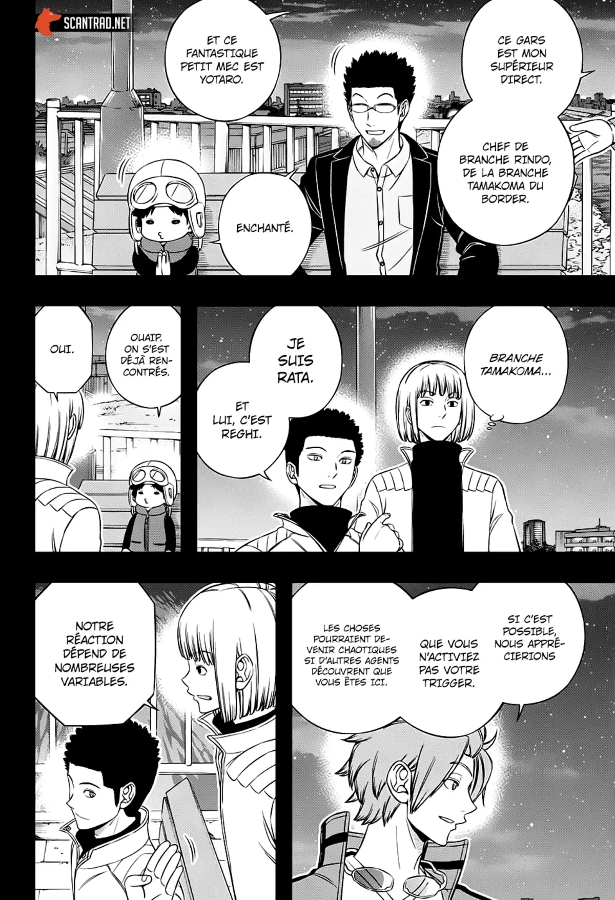 World Trigger Chapitre 201 page 8