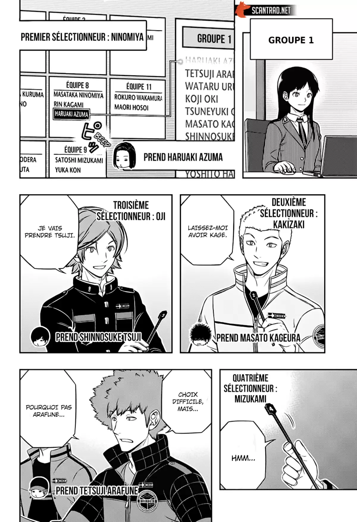 World Trigger Chapitre 204 page 10