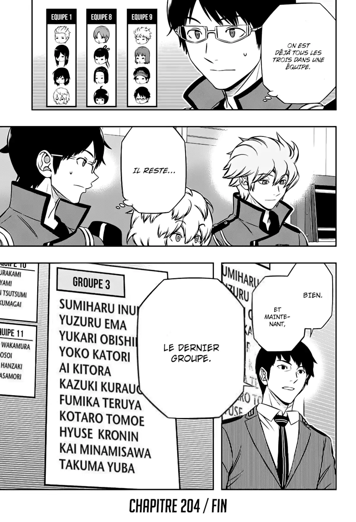 World Trigger Chapitre 204 page 19