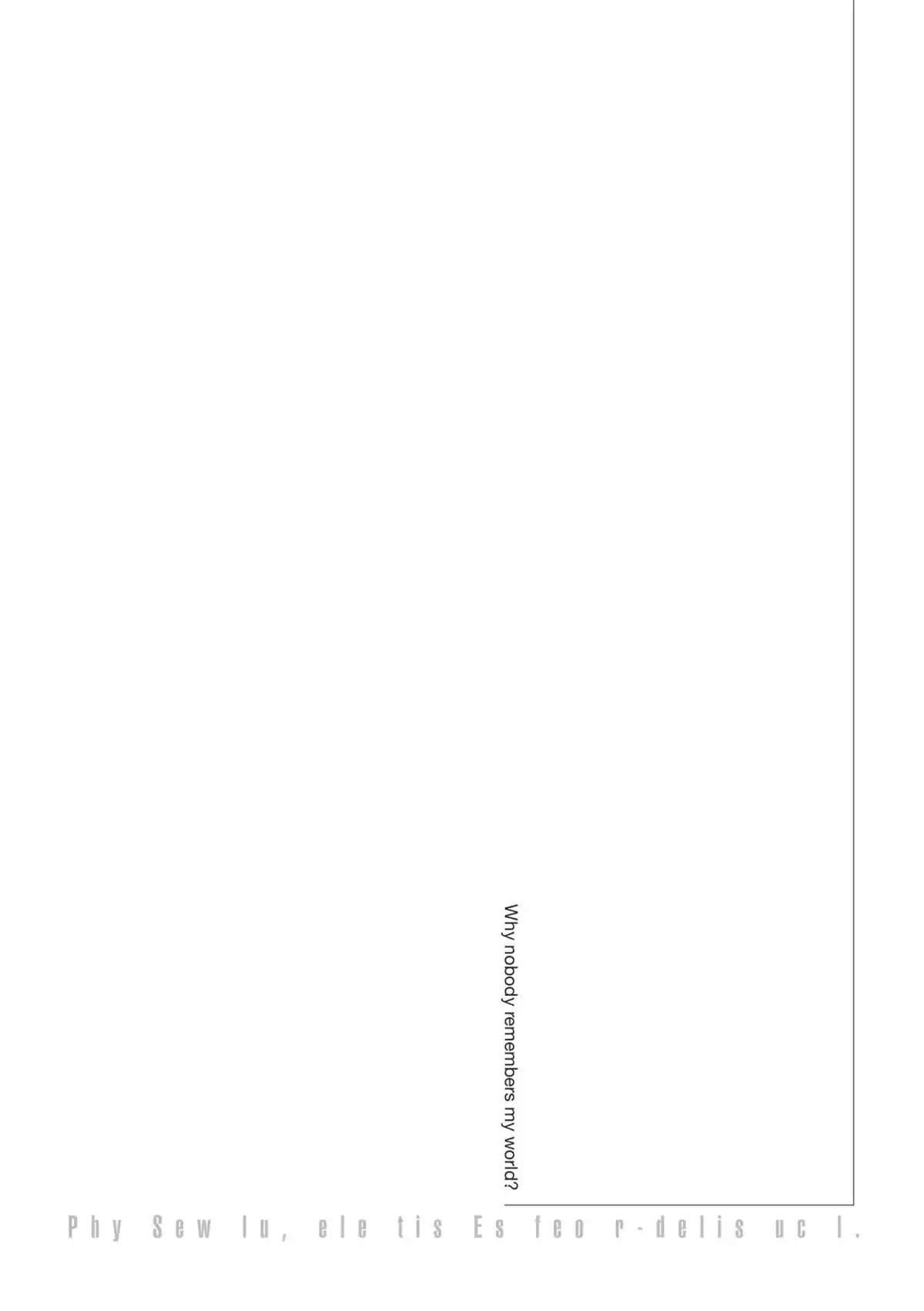 Why Nobody Remembers My World Volume 7 page 156
