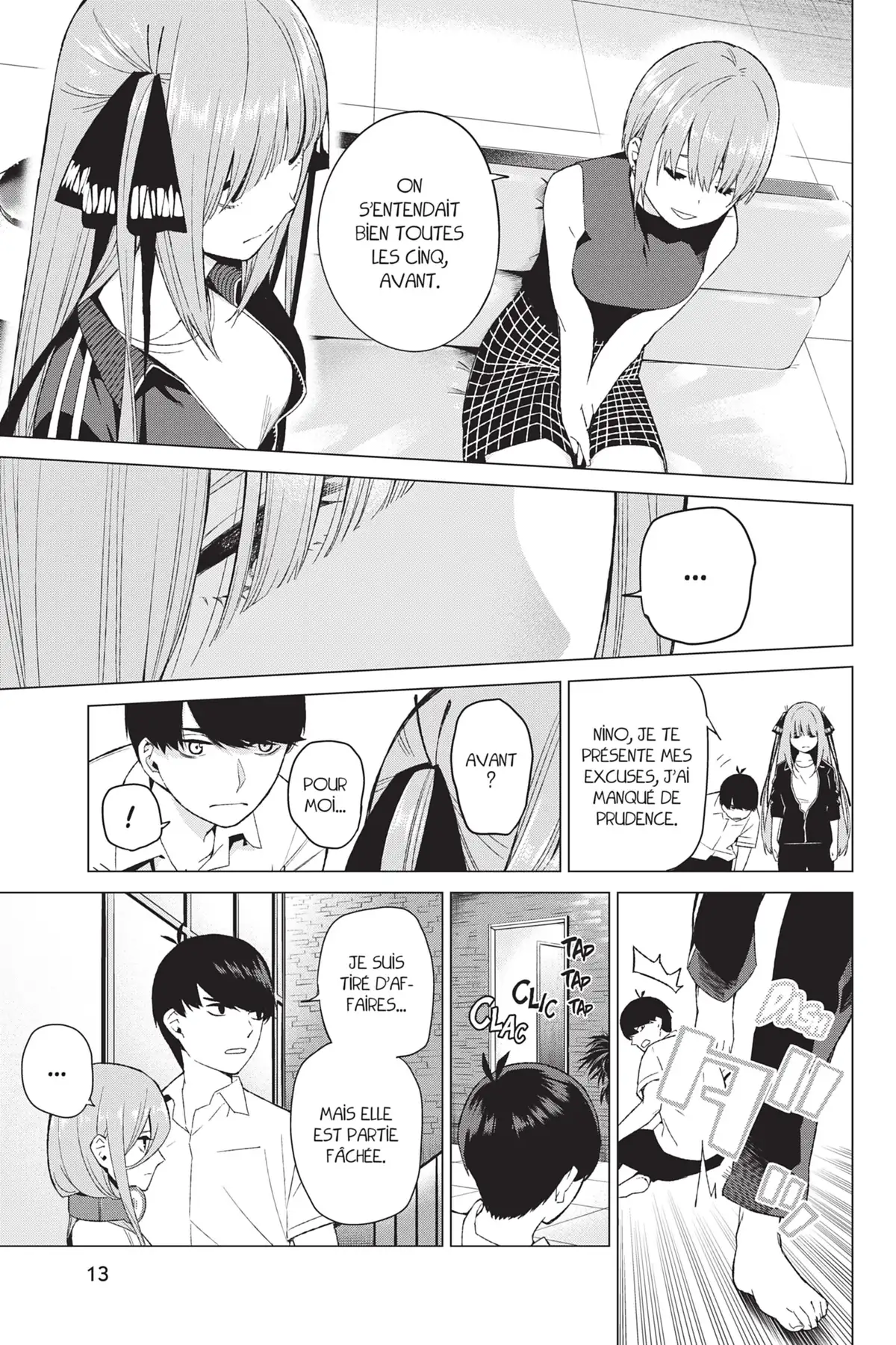 The Quintessential Quintuplets Volume 2 page 13