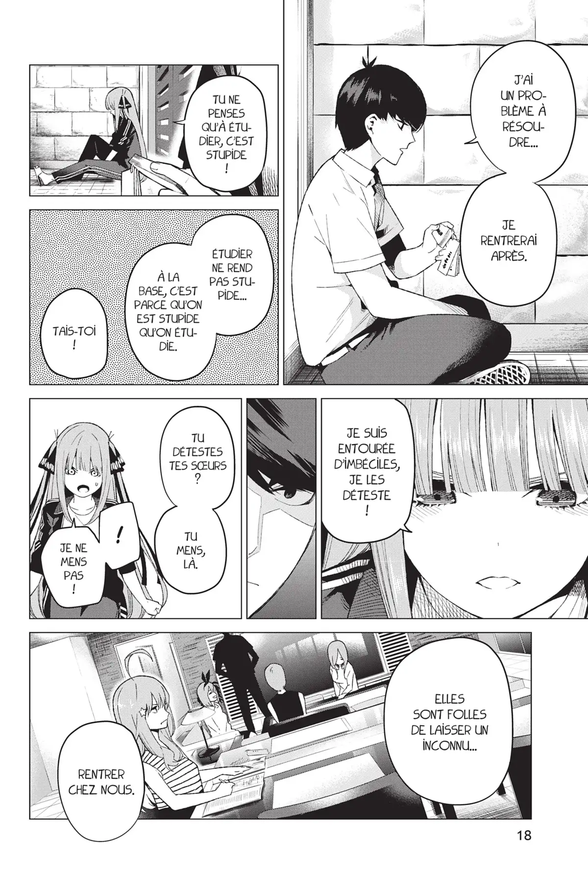 The Quintessential Quintuplets Volume 2 page 18