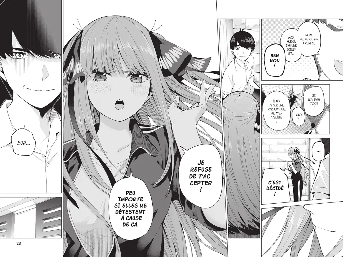 The Quintessential Quintuplets Volume 2 page 22
