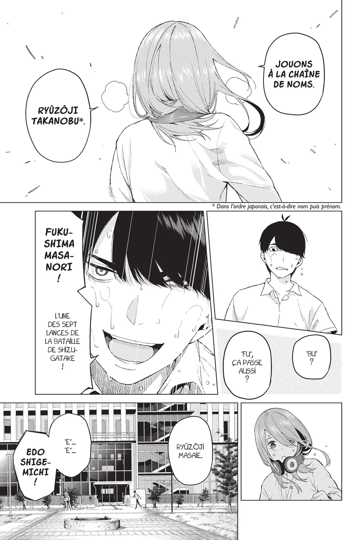 The Quintessential Quintuplets Volume 1 page 134