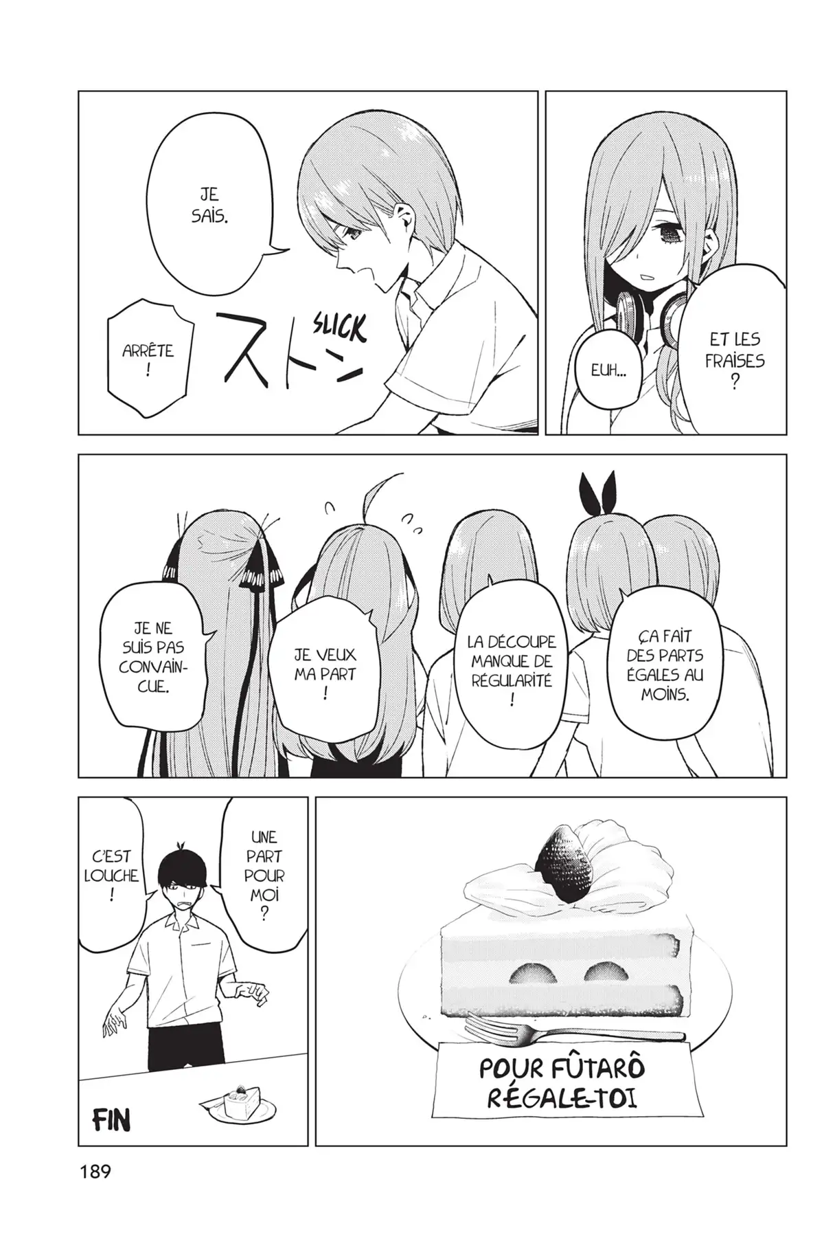 The Quintessential Quintuplets Volume 1 page 182