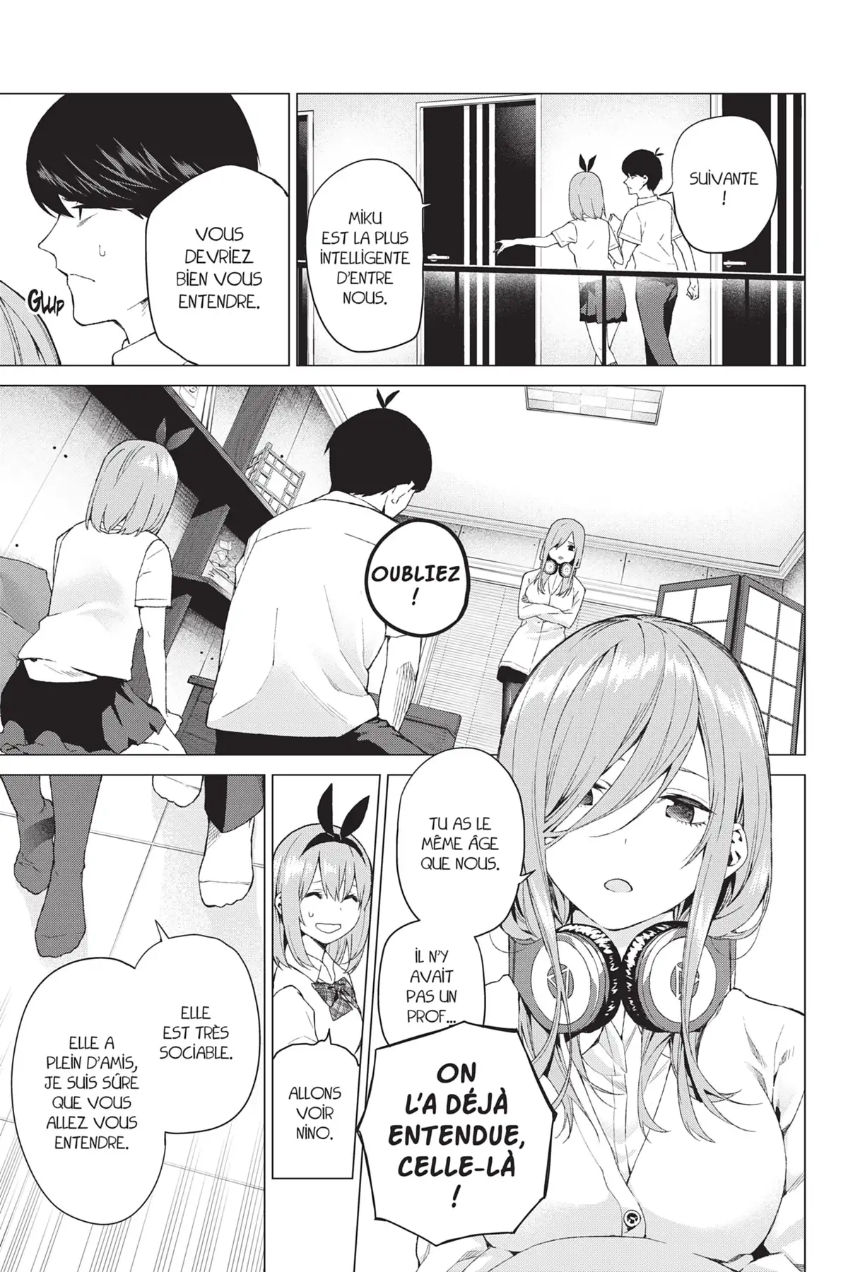 The Quintessential Quintuplets Volume 1 page 62